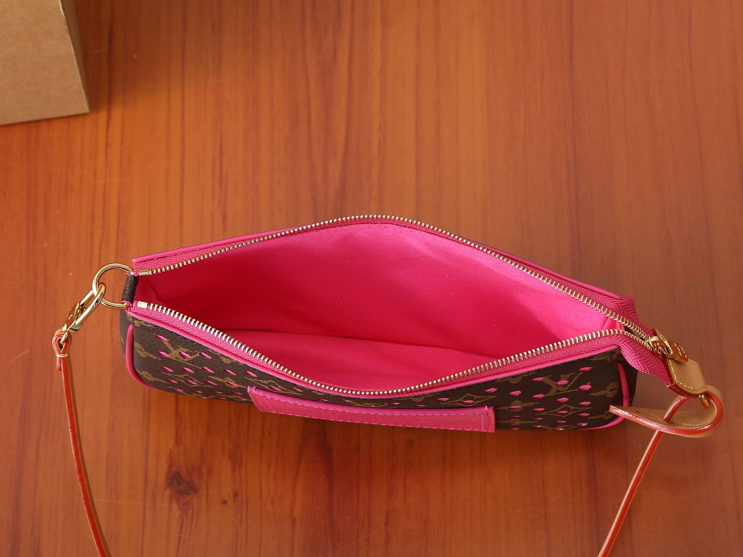 Pochette Accessoires Monogram Perfo Handbag - Image 9