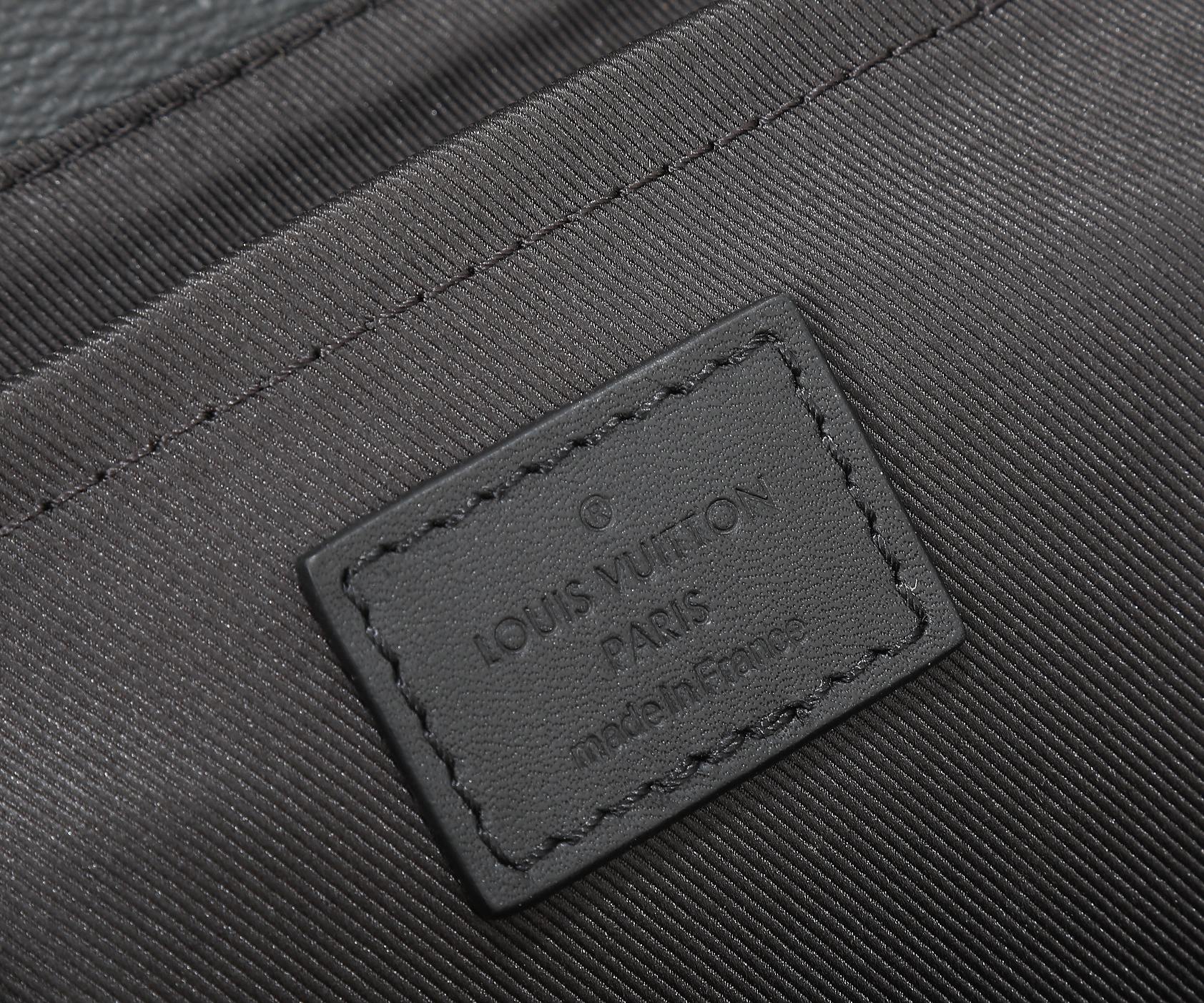 Louis Vuitton Steamer Small Shoulder Bag in Monogram Eclipse Canvas - Image 9