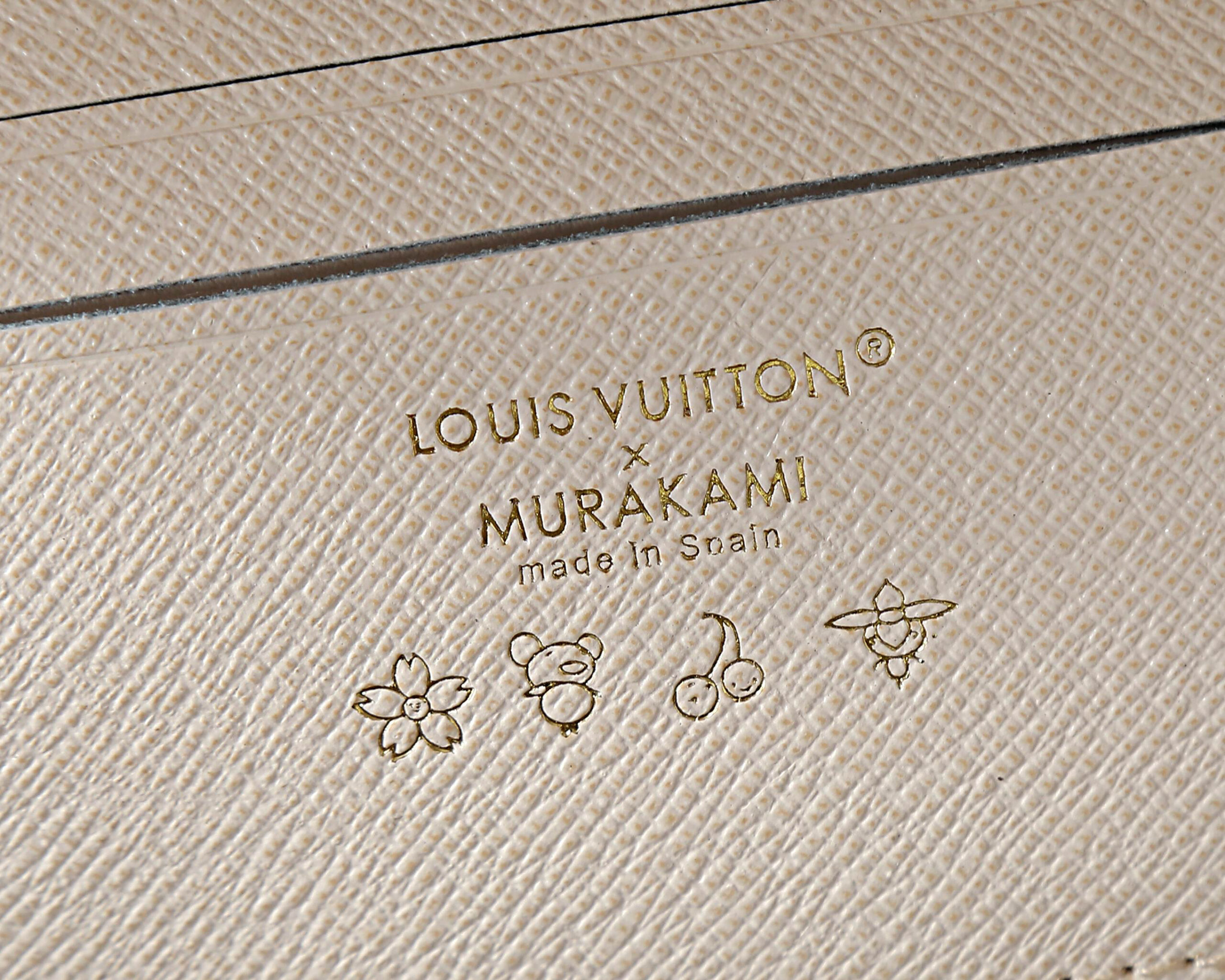 Louis Vuitton x Takashi Murakami Wallet on Chain Ivy - Image 9