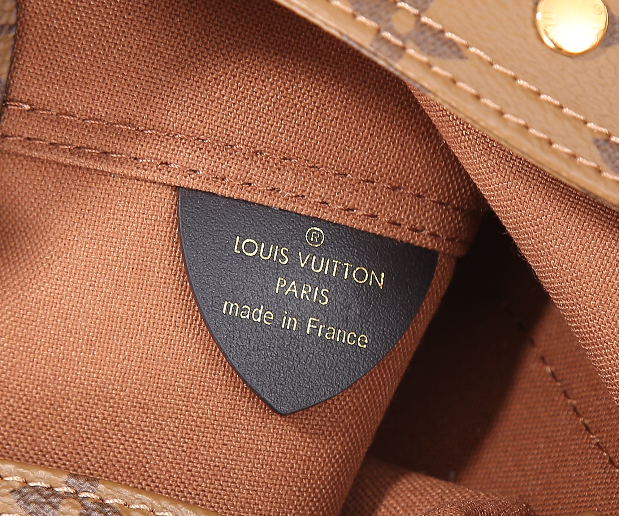 Louis Vuitton Atlantis BB Monogram Reverse Canvas Handbag - Image 9