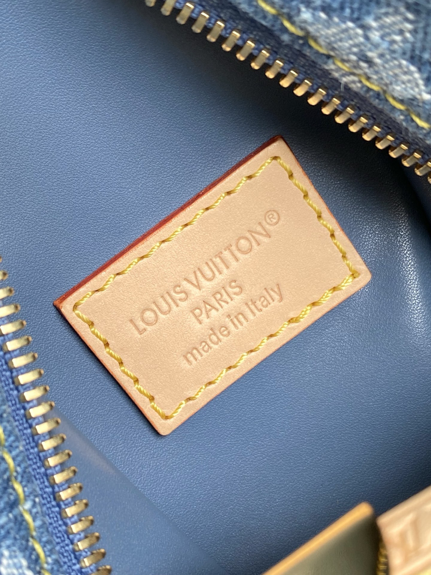 Louis Vuitton Side Trunk MM Denim Rendez-Vous M27450 Blue - Image 9
