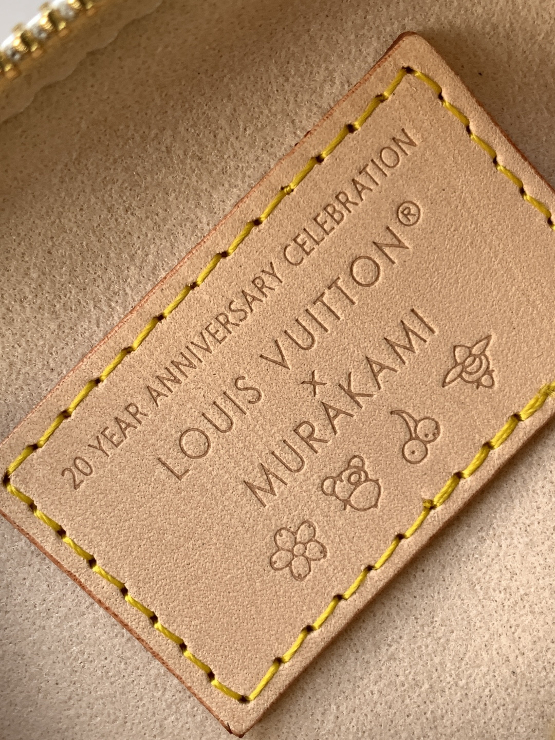 Louis Vuitton x Takashi Murakami Nano Speedy Handbag - Image 9
