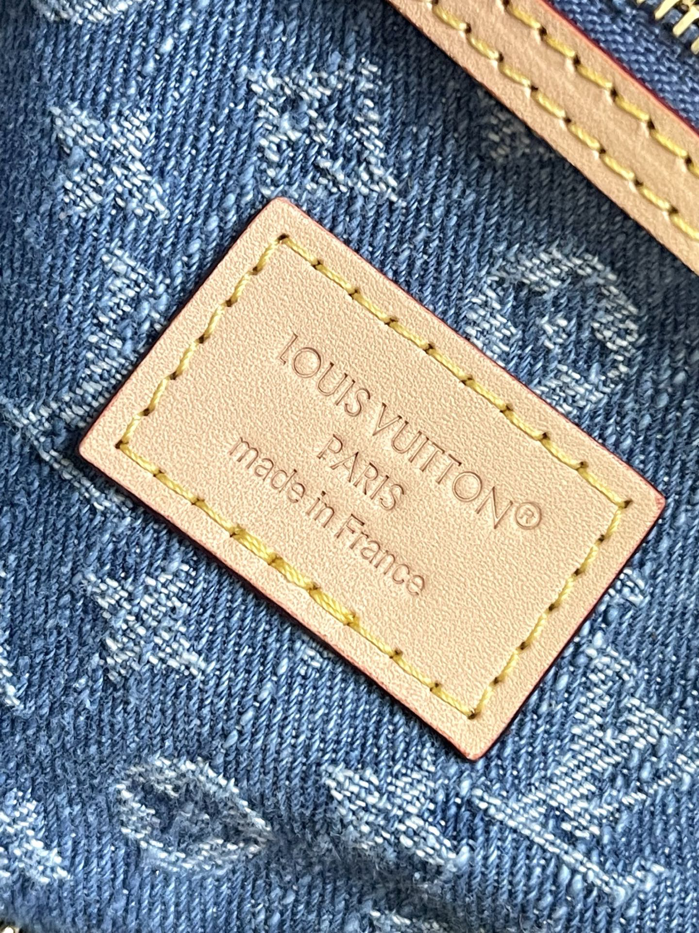 Louis Vuitton Speedy Soft 30 Monogram Denim Handbag - Image 9