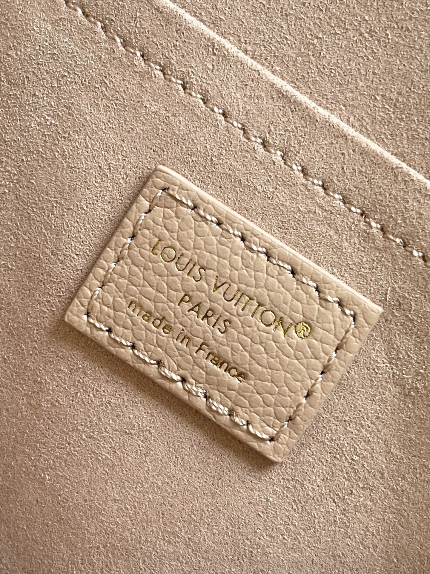 Louis Vuitton Alma BB Monogram Empreinte Leather Handbag - Image 9