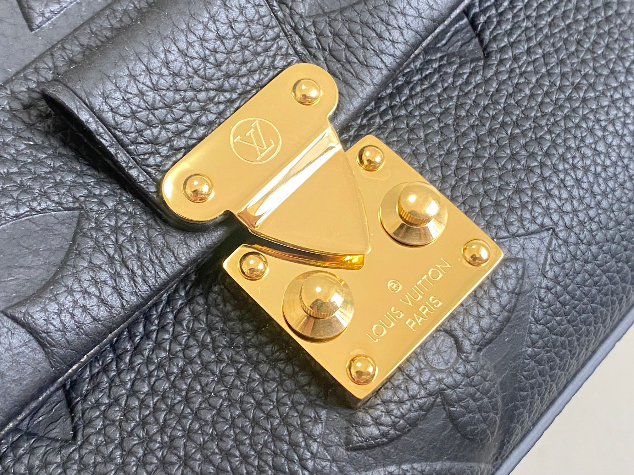 Louis Vuitton Madeleine Medium Handbag in Monogram Empreinte Leather - Image 9