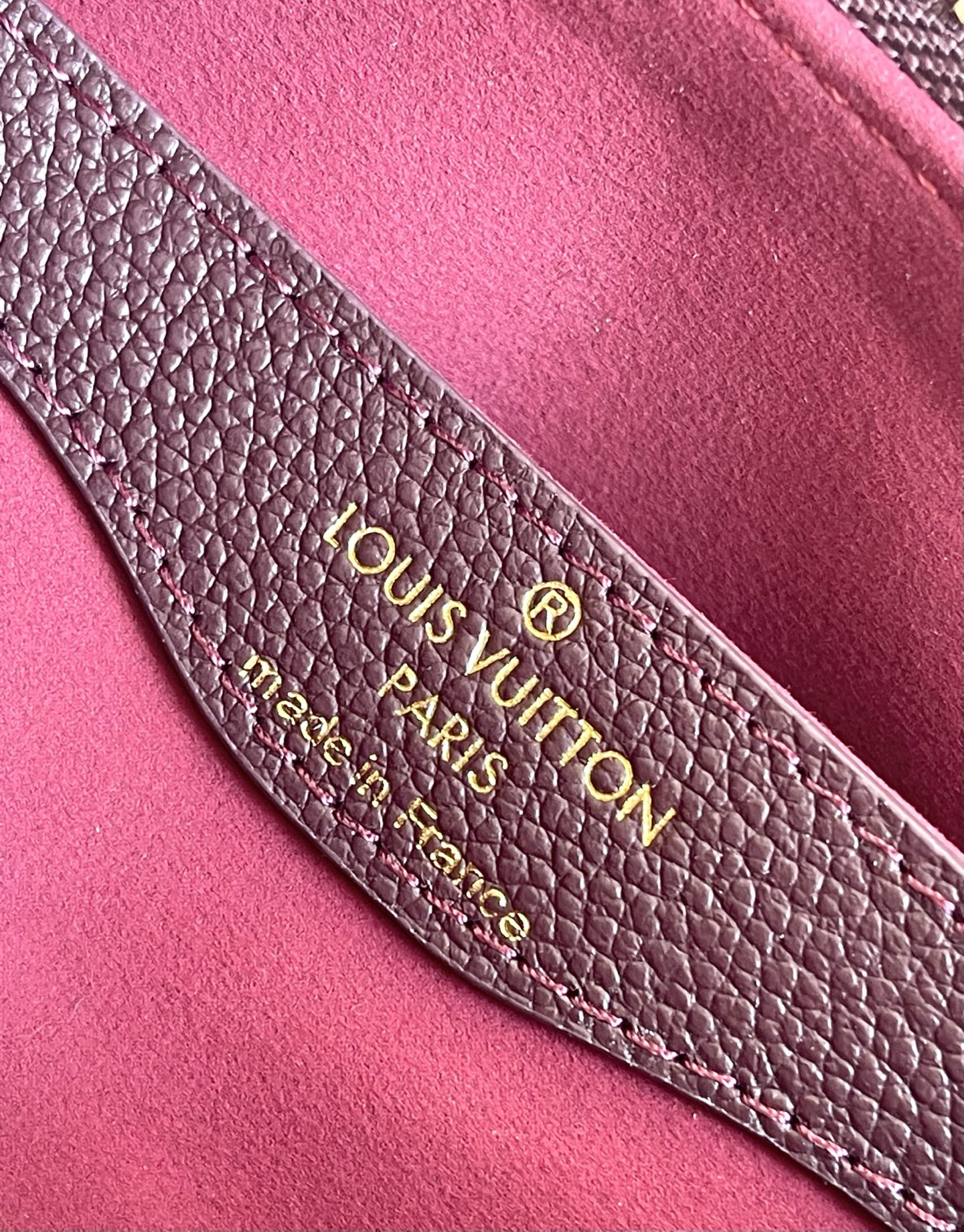 Boulogne Monogram Empreinte Leather Crossbody Bag - Image 9
