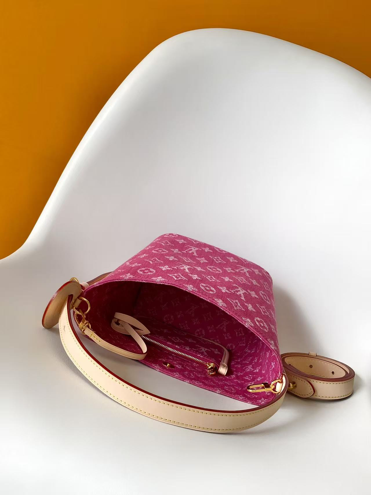 Louis Vuitton All In BB Denim Shoulder Bag - Image 9