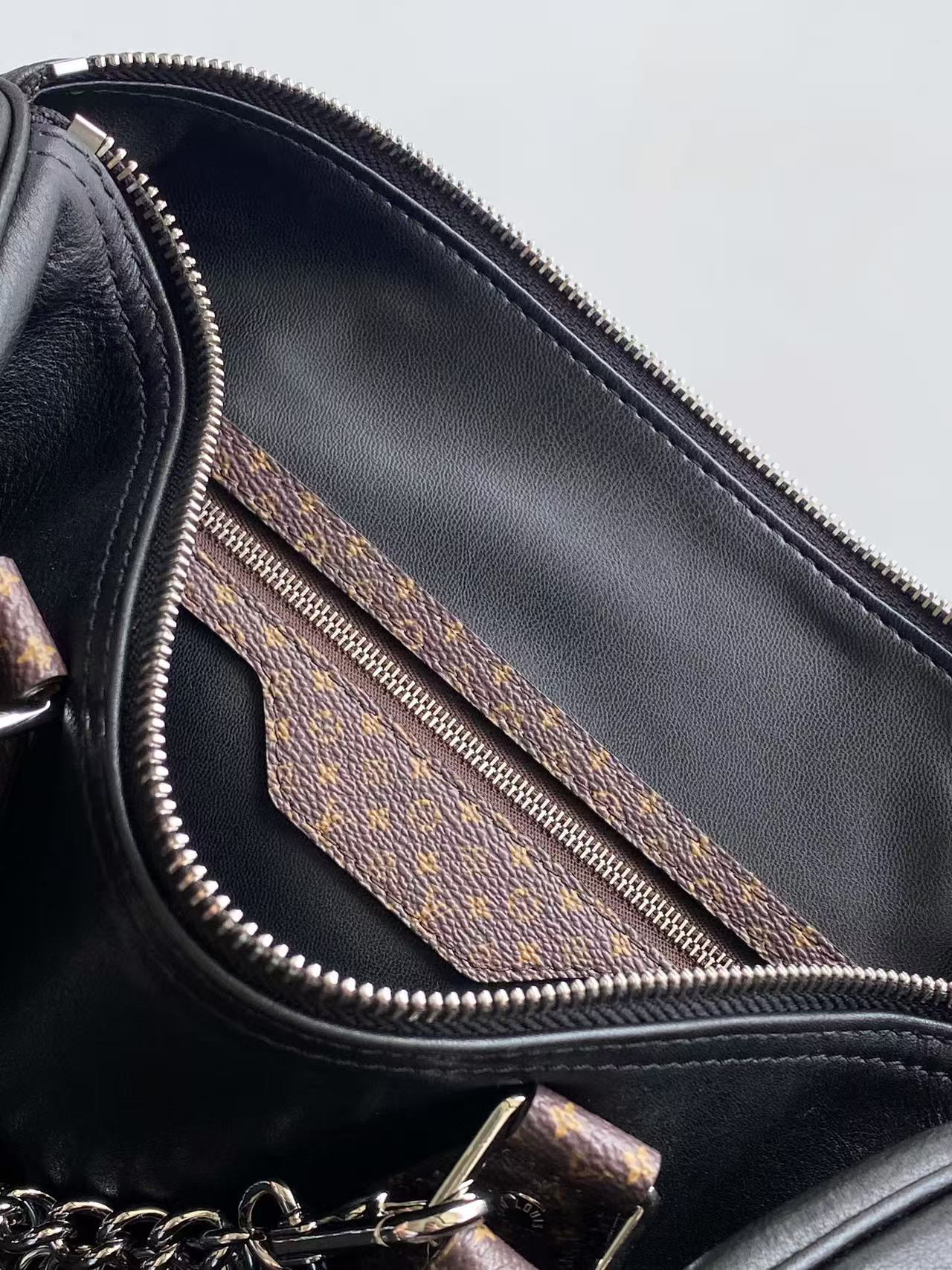 Louis Vuitton Speedy Soft 30 Boho Handbag in Monogram Coated Canvas - Image 9
