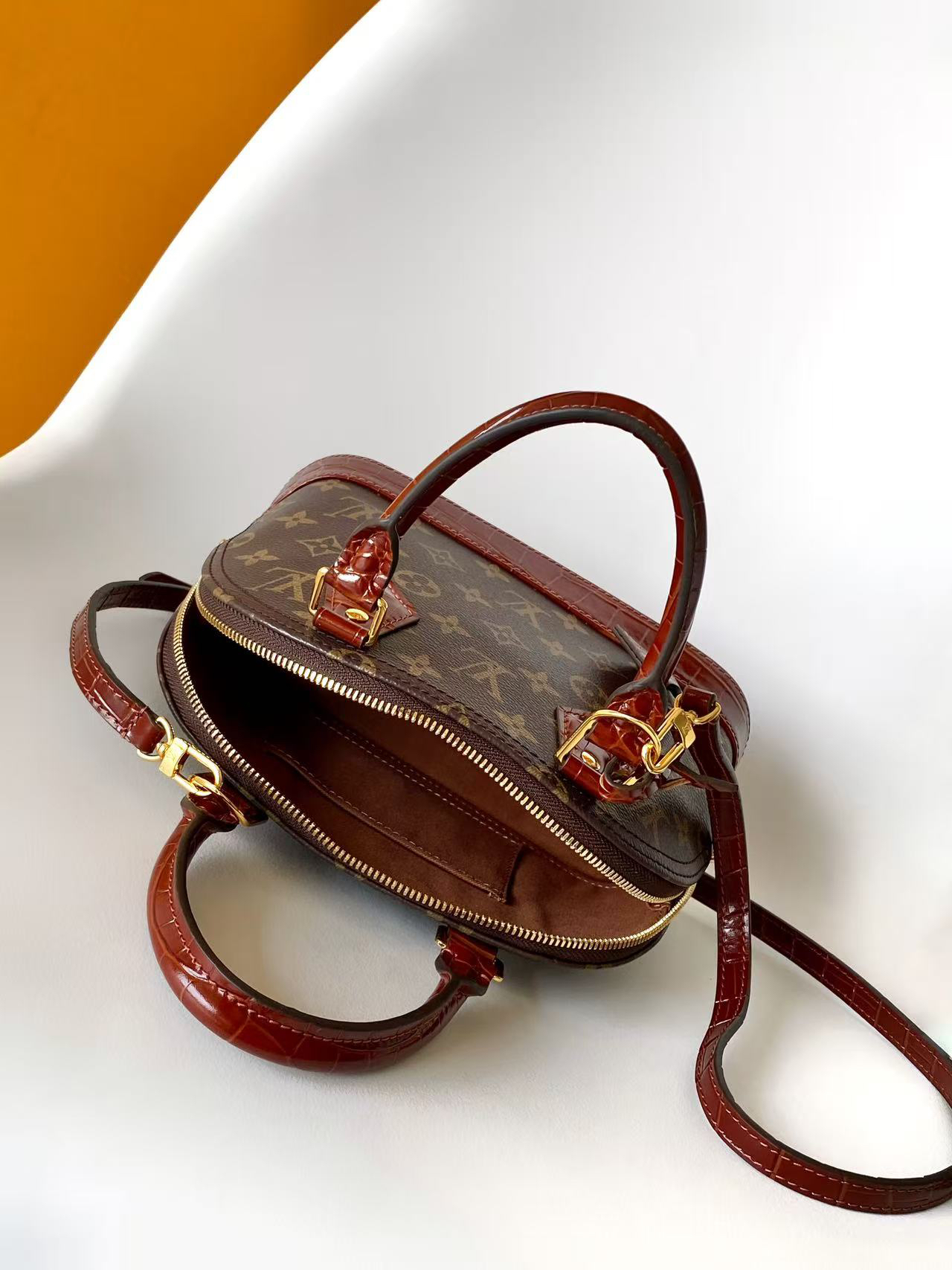 Louis Vuitton Alma BB Trunk Series Handbag - Image 9