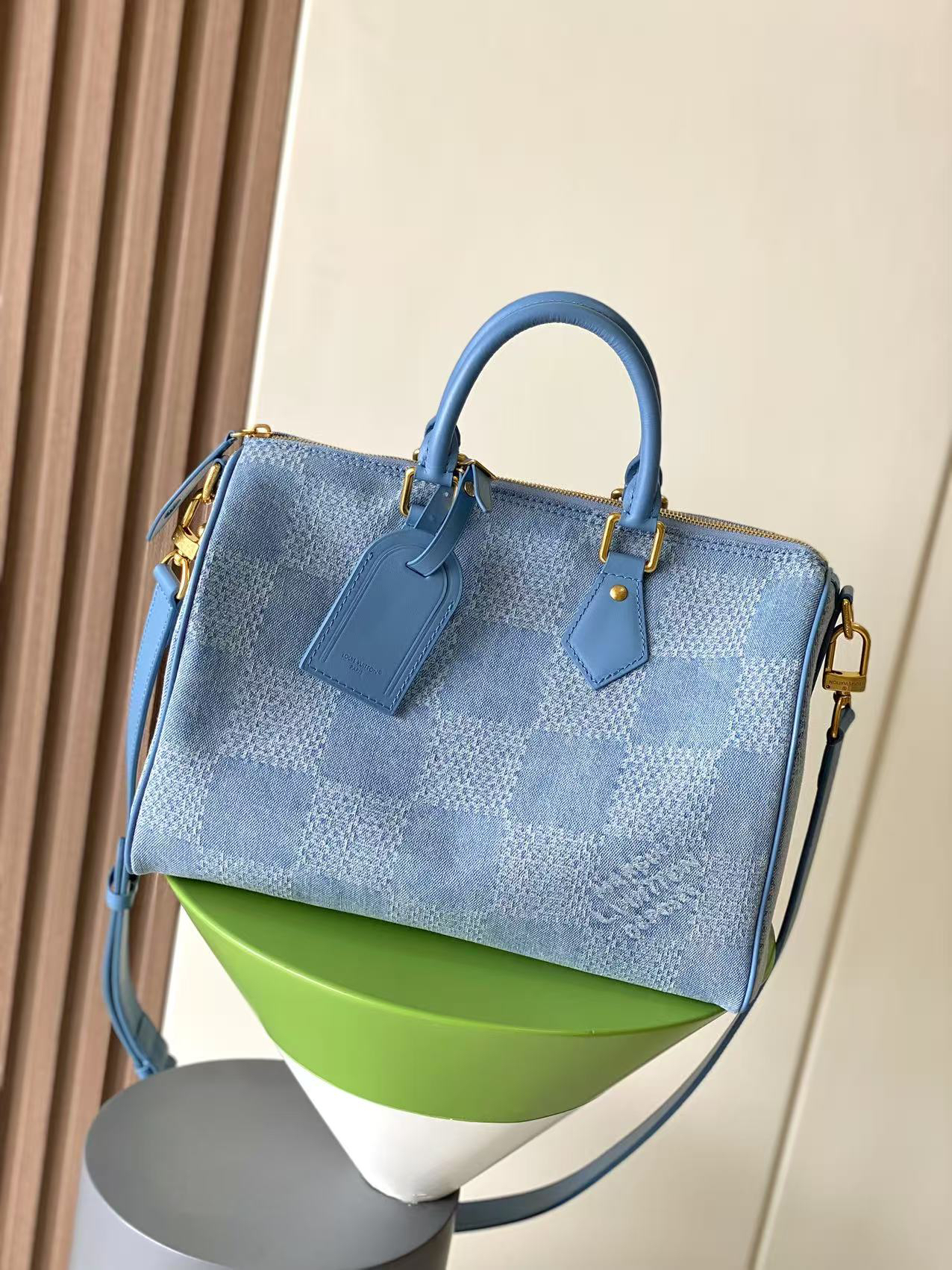 Louis Vuitton Speedy 30 Bandouliere Crossbody Handbag - Image 9