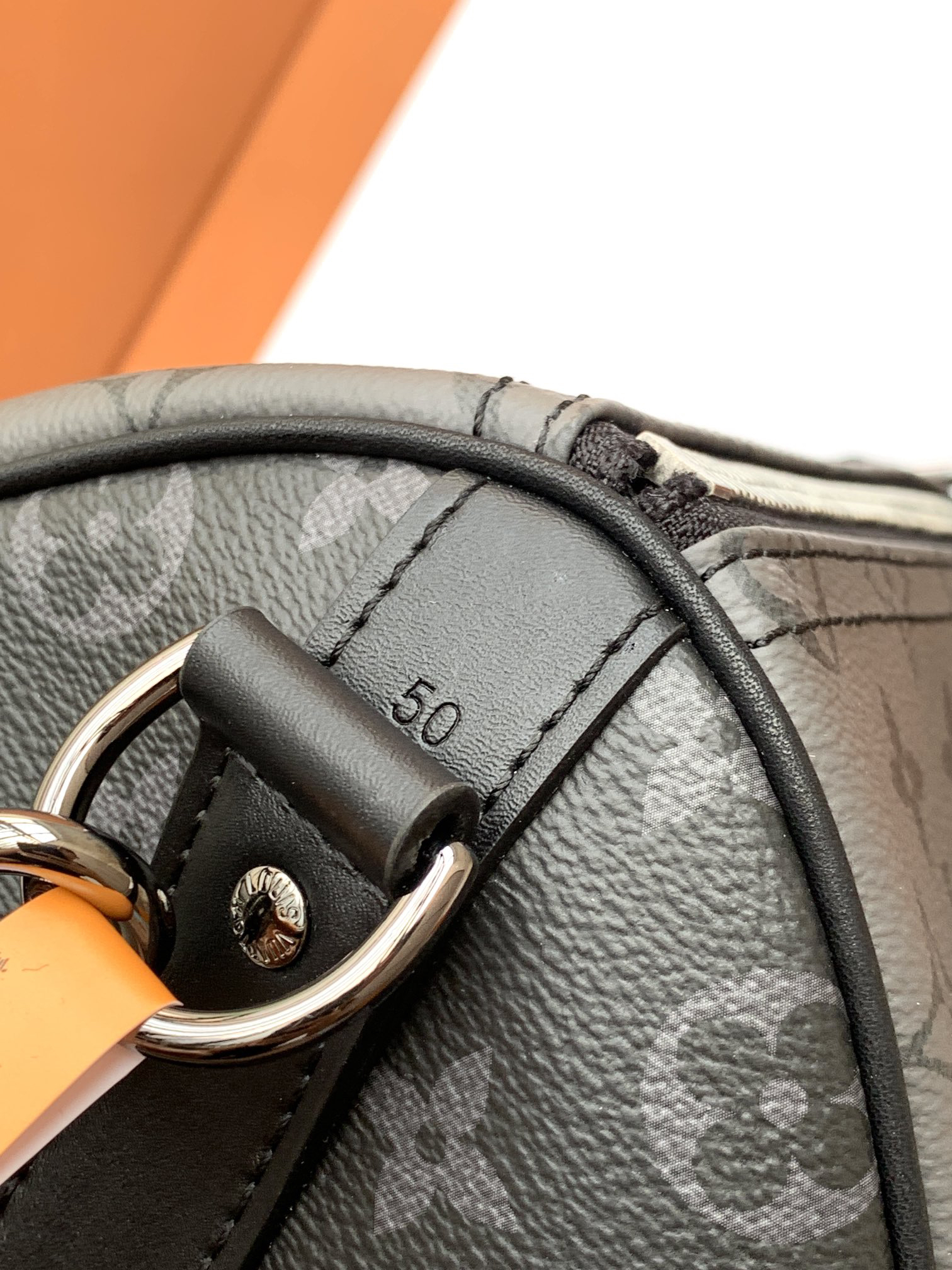 Louis Vuitton Keepall Bandoulière 50 Travel Bag - Image 9