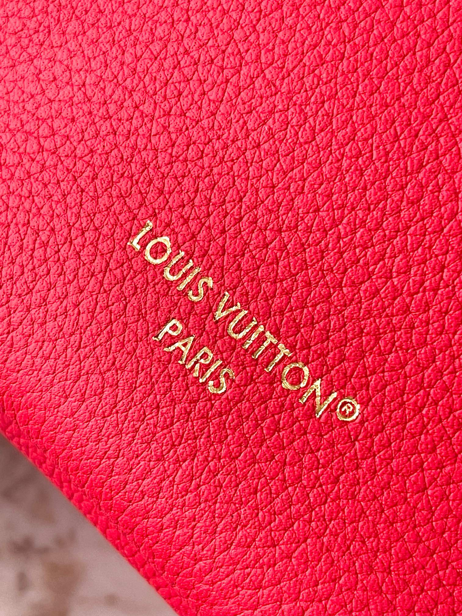 Louis Vuitton Neverfull Inside Out BB Handbag – Denim Cherry Reversible Design - Image 9