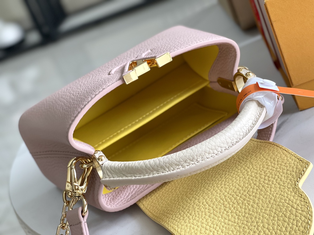 Louis Vuitton Capucines Mini Handbag - Image 9