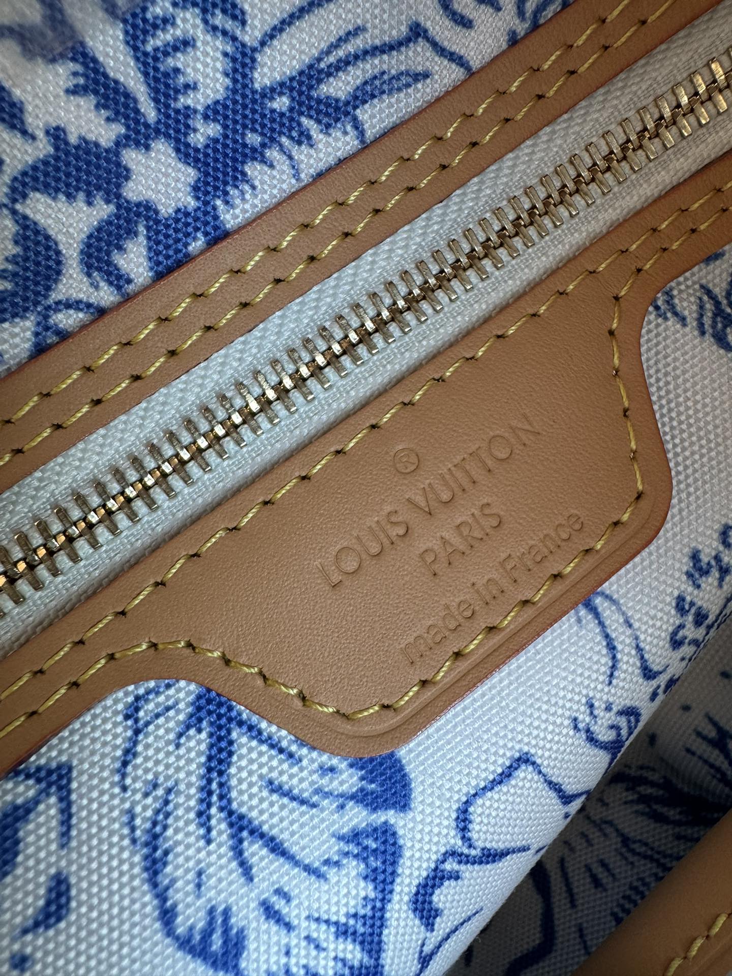 Louis Vuitton Neverfull MM Monogram Tiles Tote Bag - Image 9