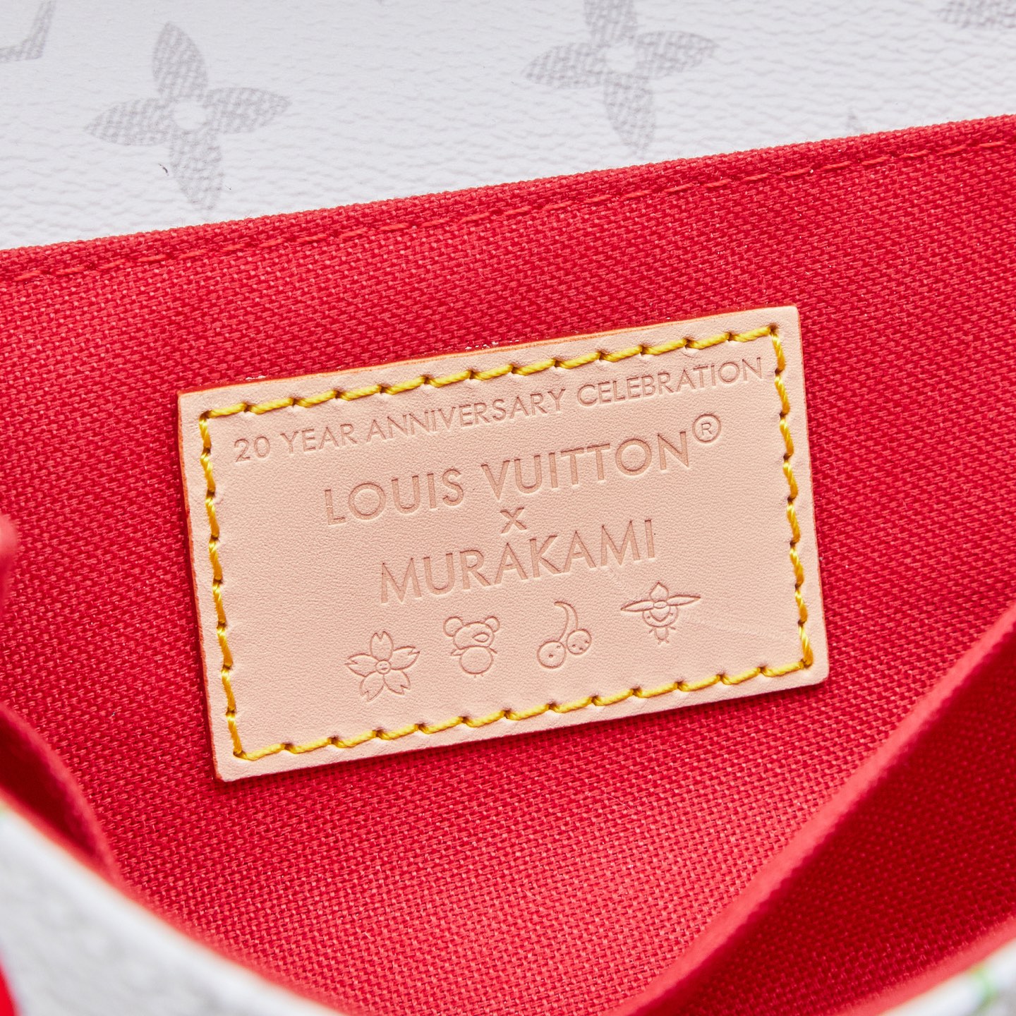 Louis Vuitton x Takashi Murakami Pochette Metis East West Cherry Bag M14231 - Image 9