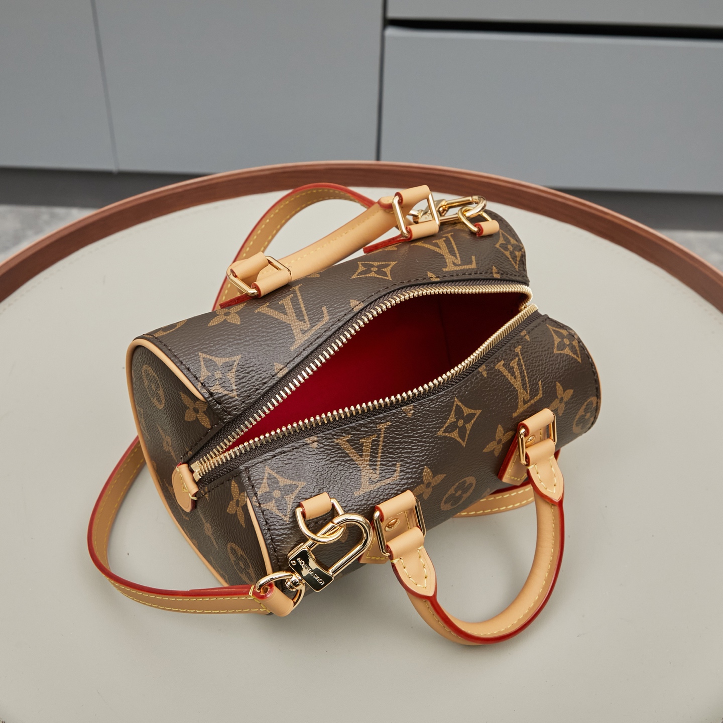 Louis Vuitton Nano Speedy LT Handbag M13226 - Image 9