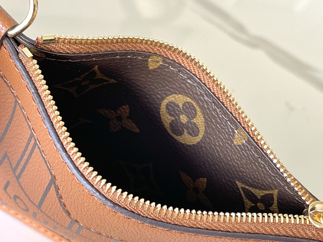 Louis Vuitton Neverfull Bandouliere Inside Out BB Reversible Monogram Canvas Tote Bag - Image 9