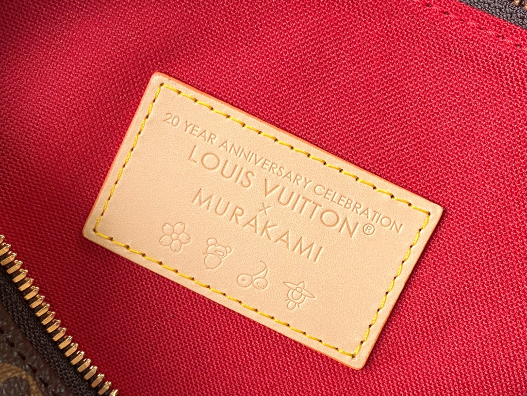 Louis Vuitton Speedy Bandouliere 20 M13094 Cherry Monogram Bag - Image 9