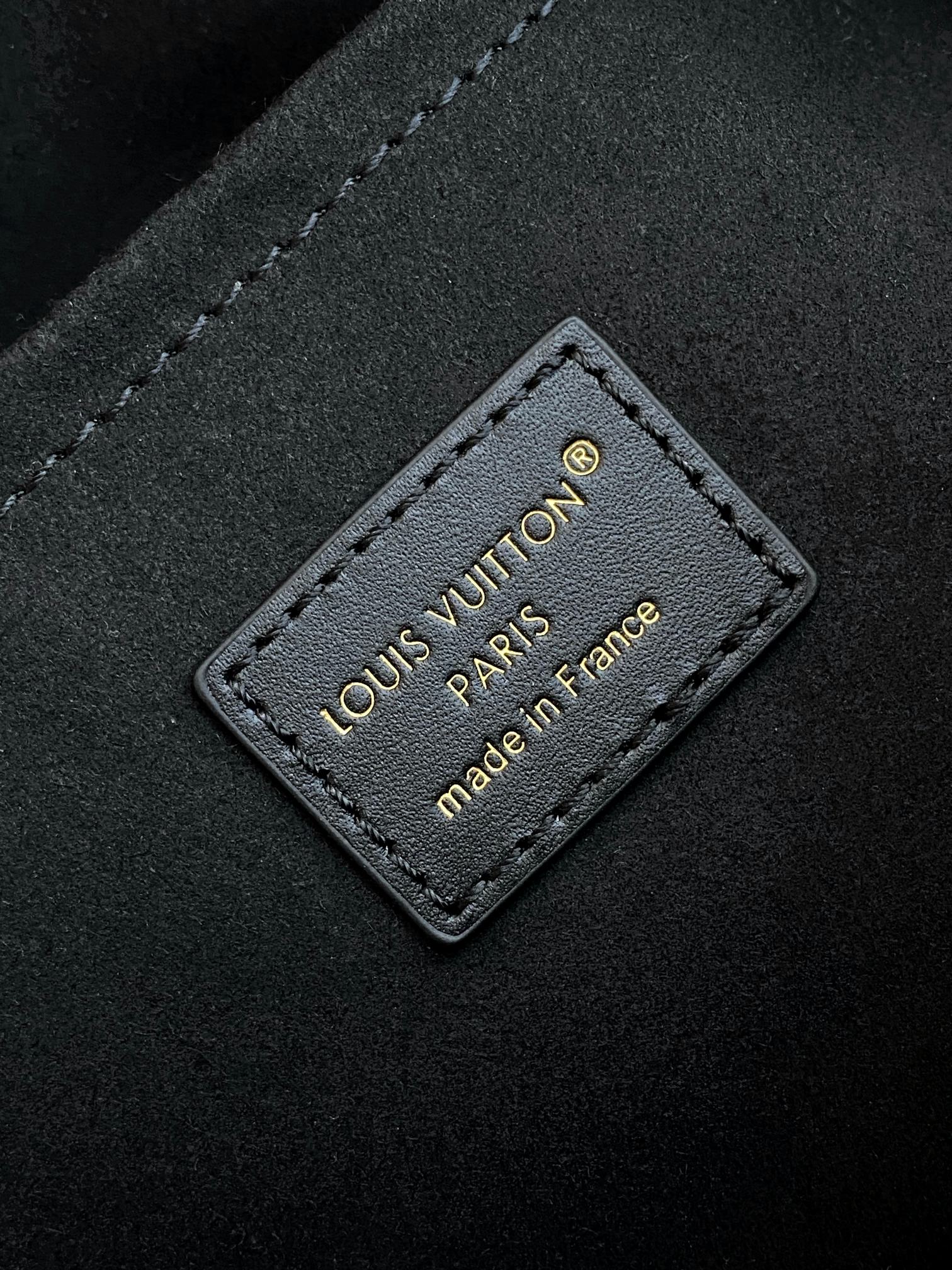 Louis Vuitton Alma PM Handbag in Black Monogram Empreinte Leather - Image 9