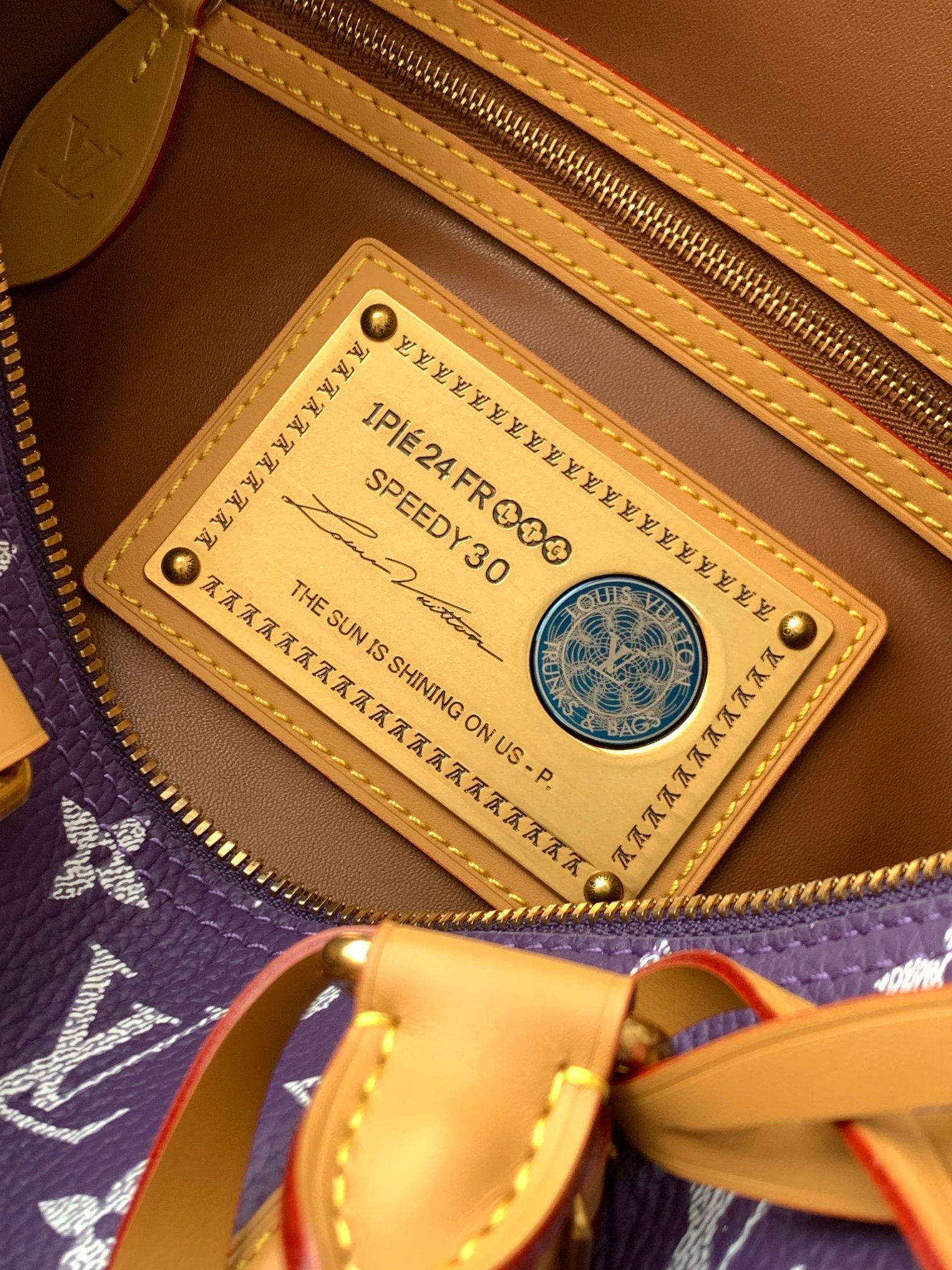 Louis Vuitton Speedy P9 Bandouliere 30 Leather Handbag - Image 9