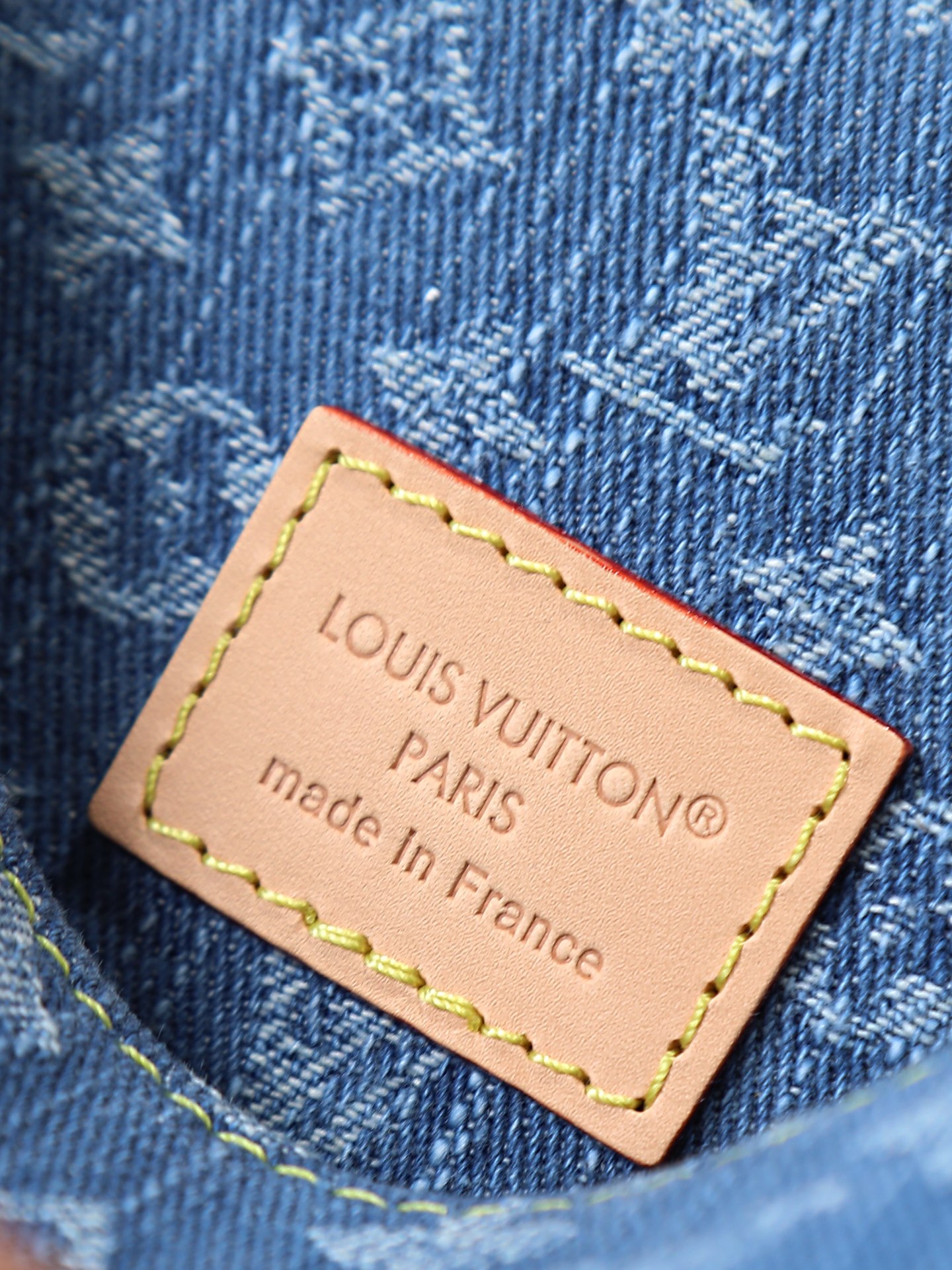 Saint Laurent Nano Diane Mini Handbag in Blue Denim - Image 9