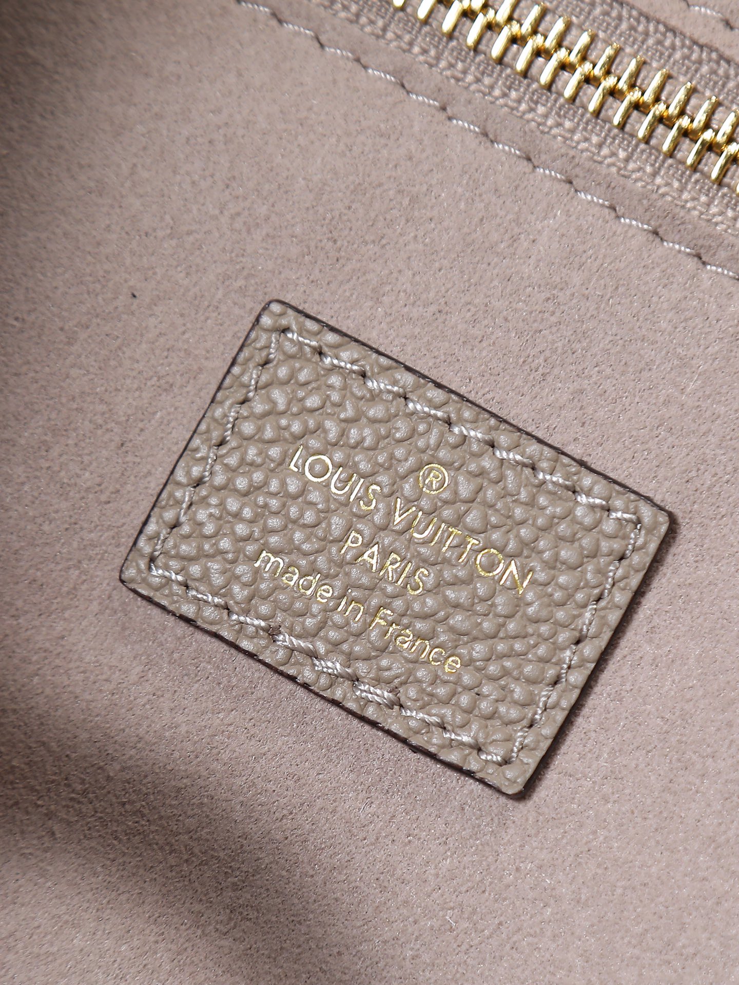 Louis Vuitton Neverfull MM Monogram Empreinte Leather Tote Bag - Image 9