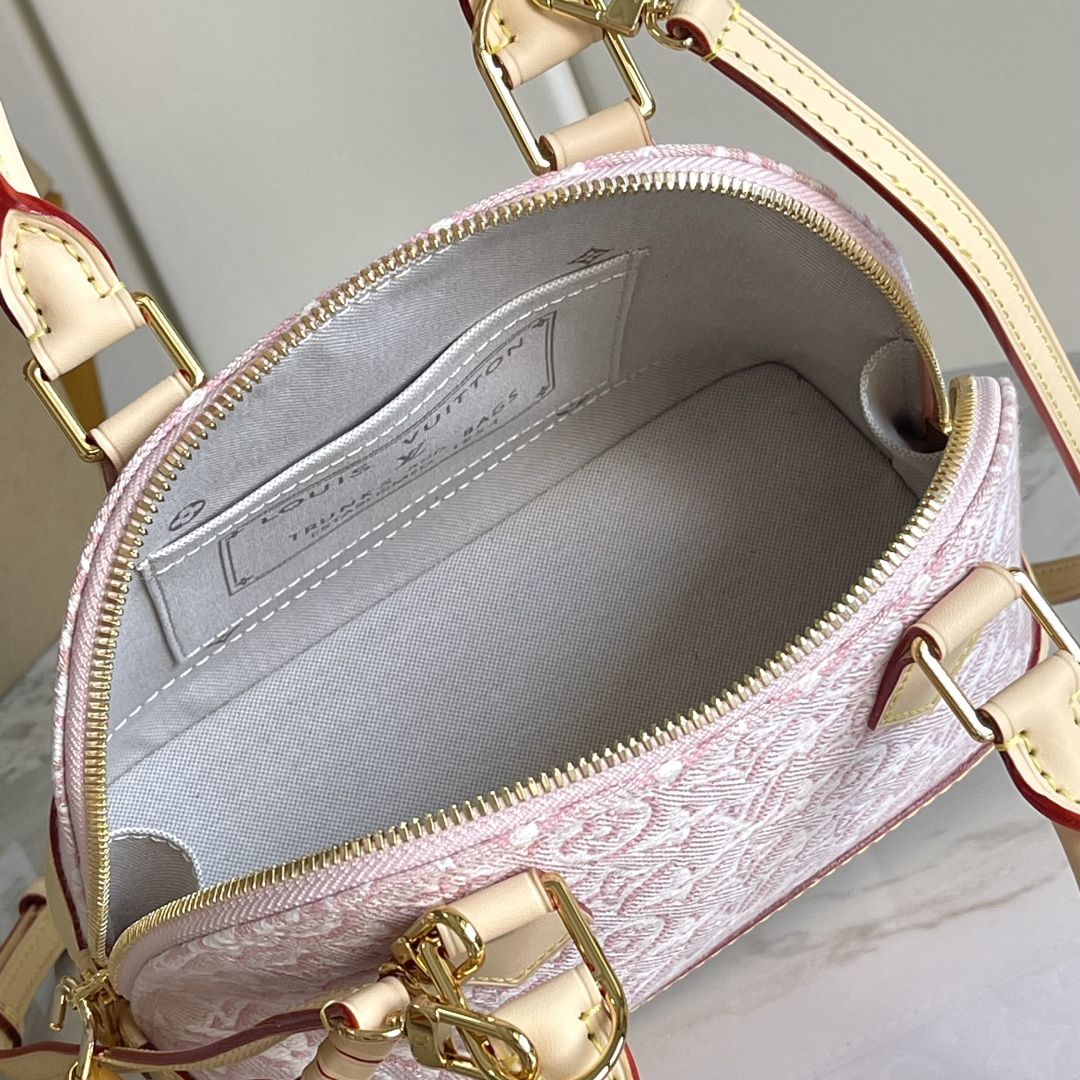 Louis Vuitton Alma BB Handbag in Monogram Emblème Canvas - Image 9