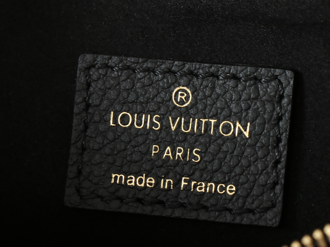 Louis Vuitton Liv Pochette Monogram Empreinte Leather Bag - Image 9