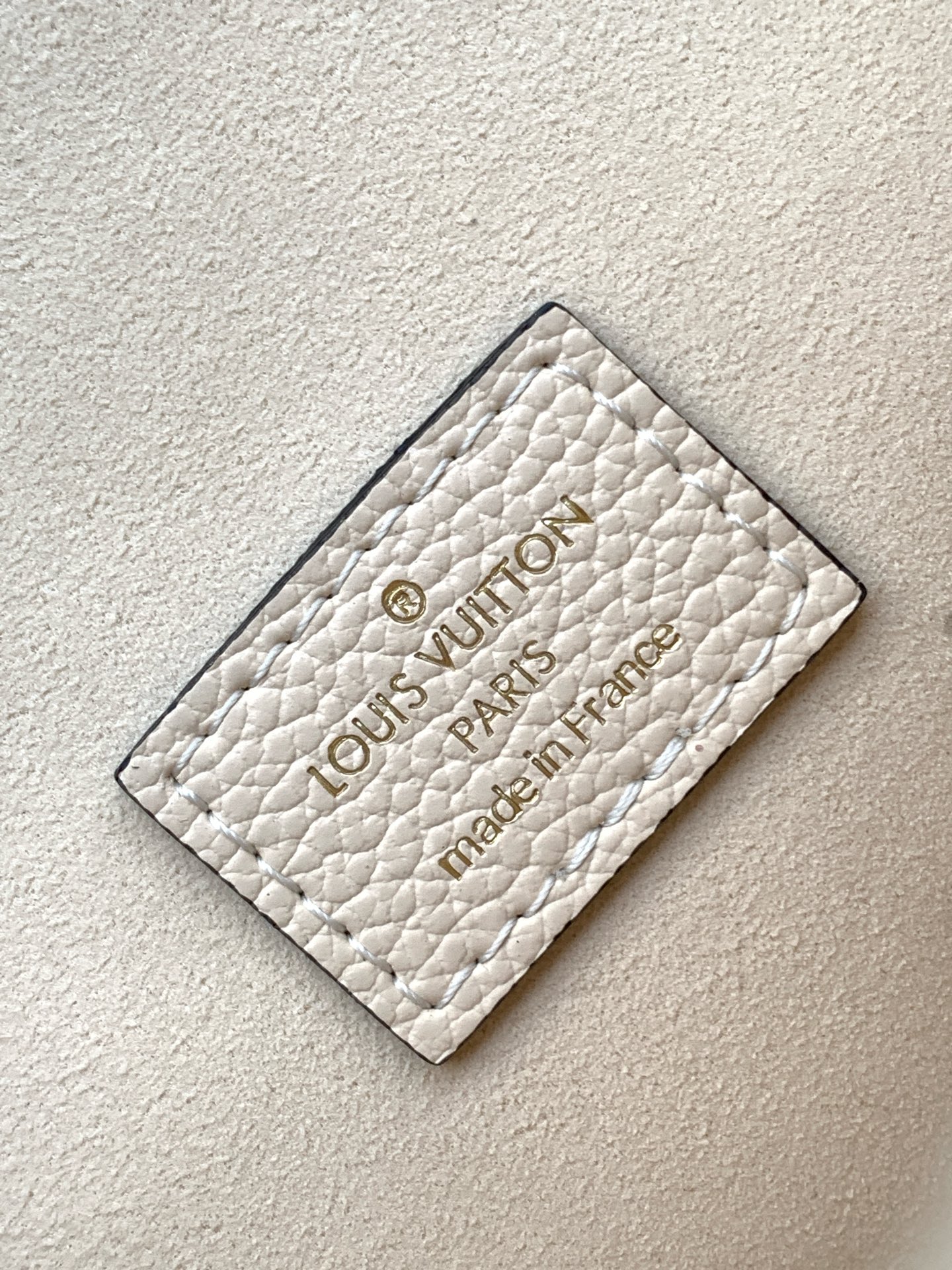 Louis Vuitton Pochette Metis Monogram Empreinte Shoulder Bag in Cream - Image 9