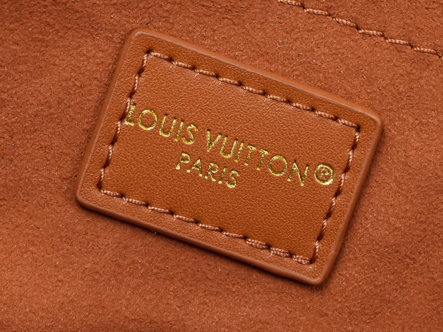 Louis Vuitton Alma BB Monogram Empreinte Leather Handbag Brown - Image 9