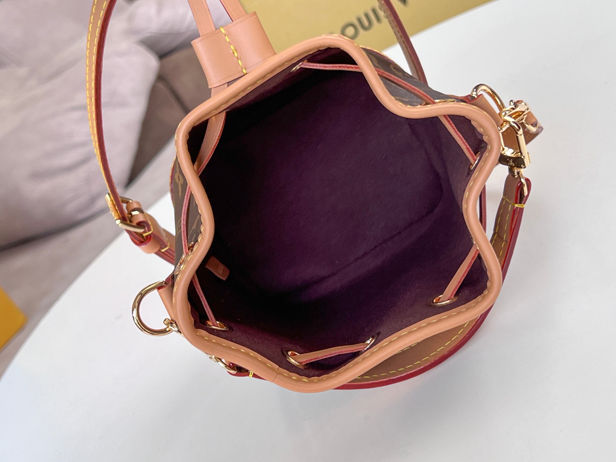 Louis Vuitton Nano Noe Monogram Bag - Image 9