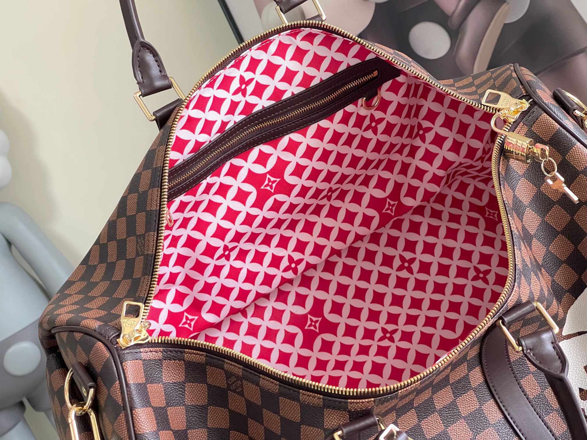Louis Vuitton Keepall 50 Travel Bag - Image 9