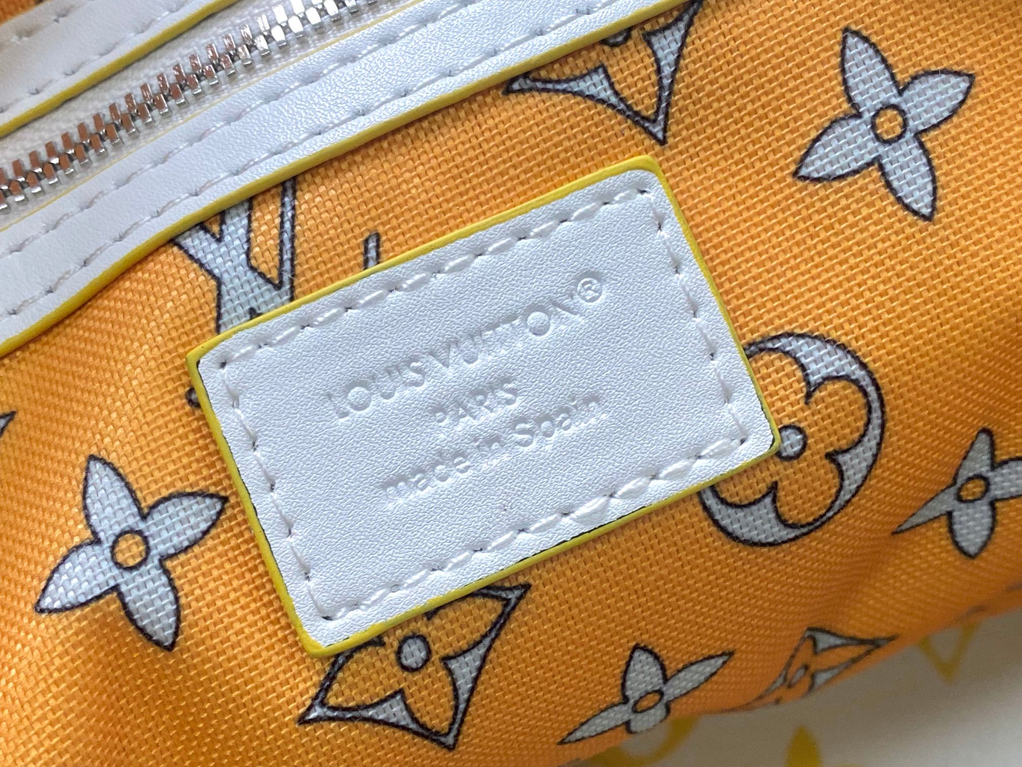 Louis Vuitton Keepall Bandouliere 50 Monogram Bandana Travel Bag - Image 9