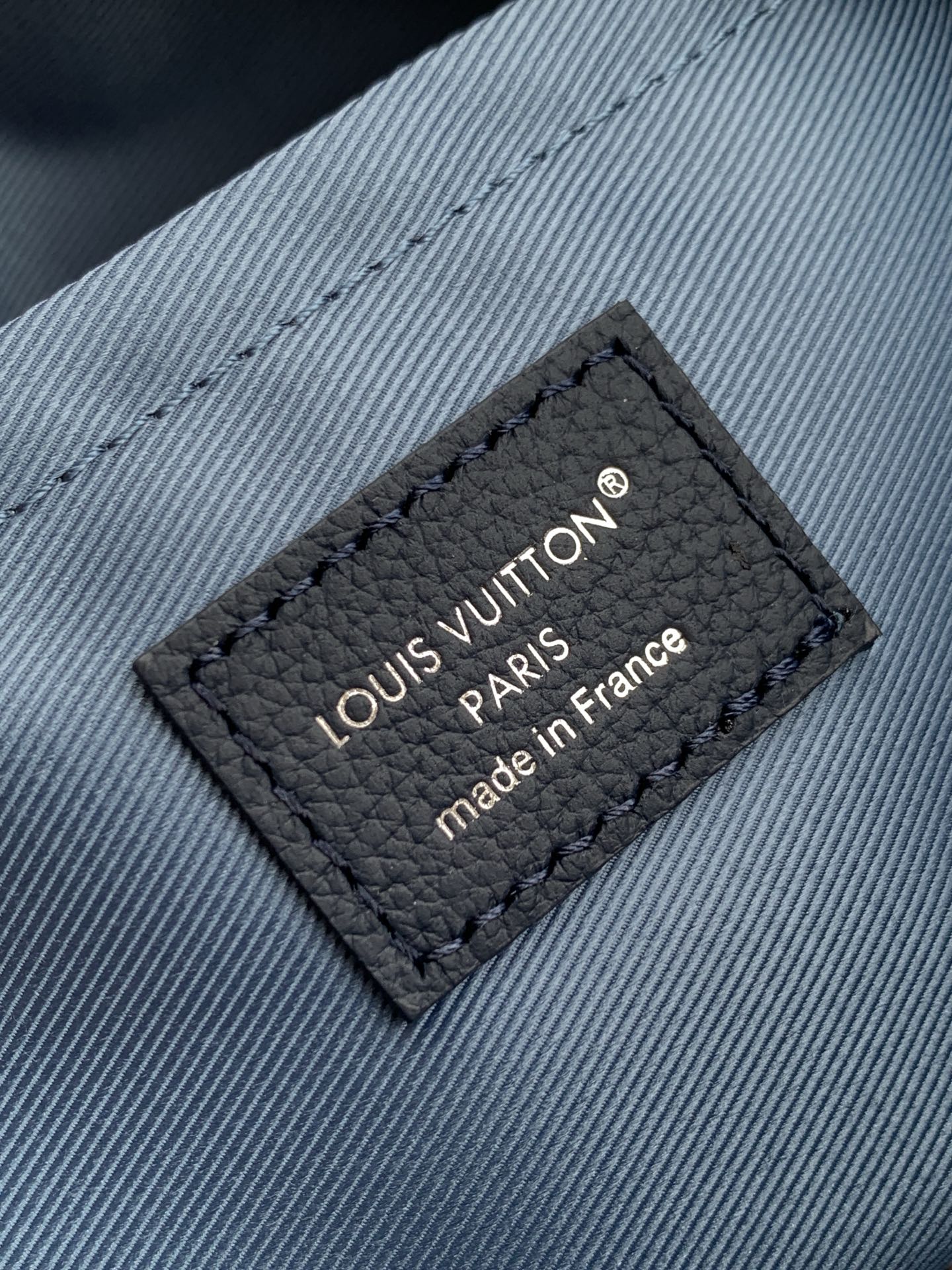 Louis Vuitton City Keepall Handbag in Monogram Shadow Leather - Image 9
