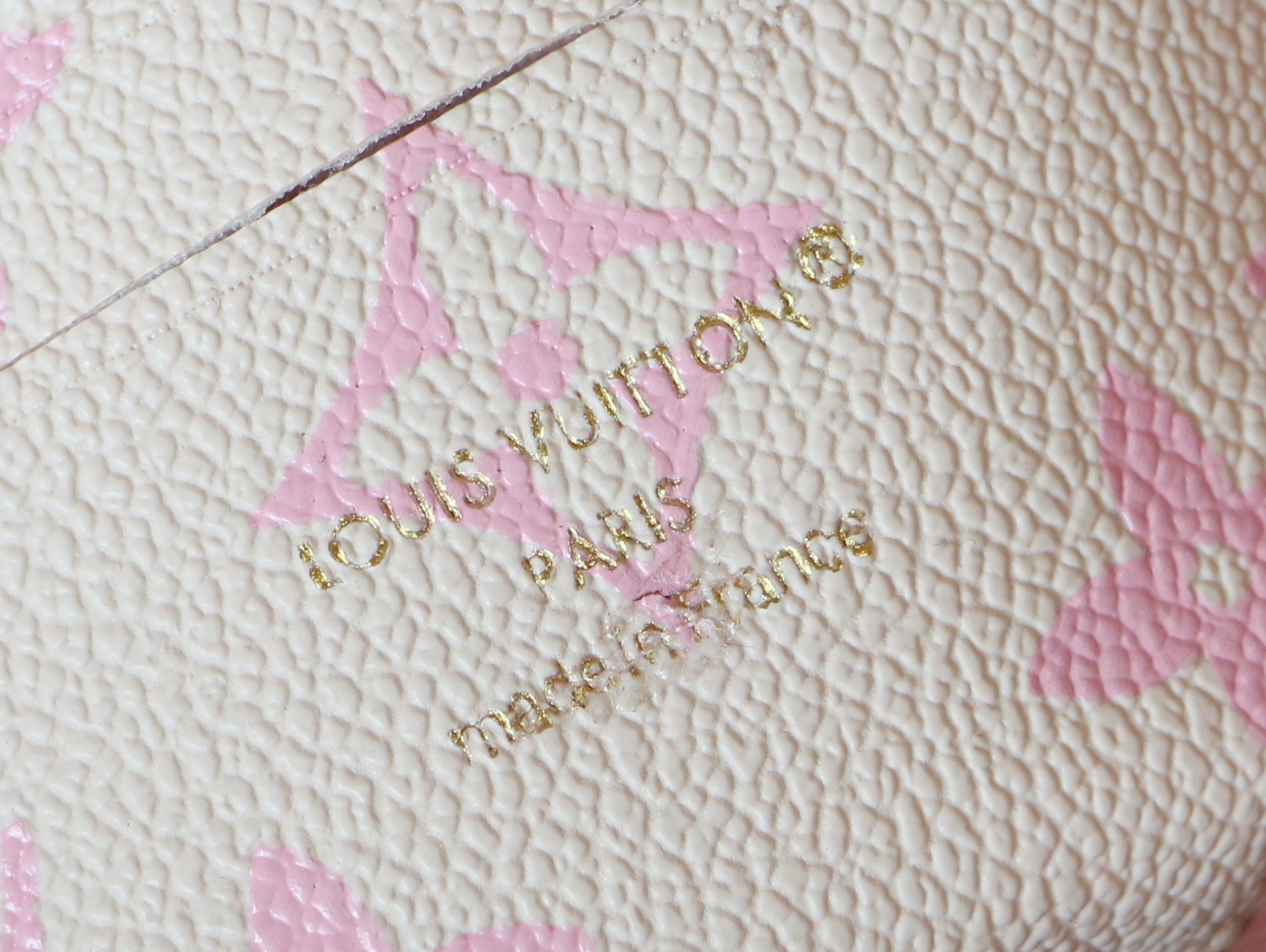 Louis Vuitton Wallet On Chain Ivy Shoulder Bag in White and Pink - Image 9