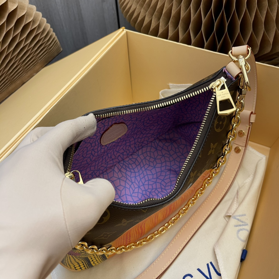 Louis Vuitton x Yayoi Kusama Boulogne Shoulder Bag - Image 9