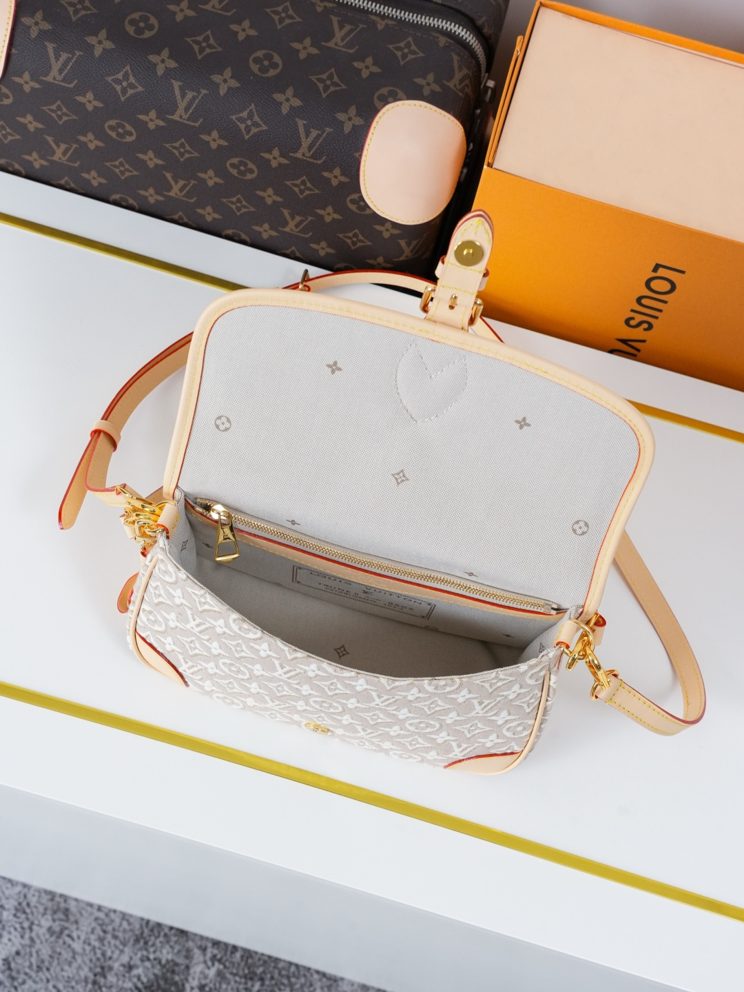 Louis Vuitton Diane Monogram Emblème Shoulder Bag - Image 9