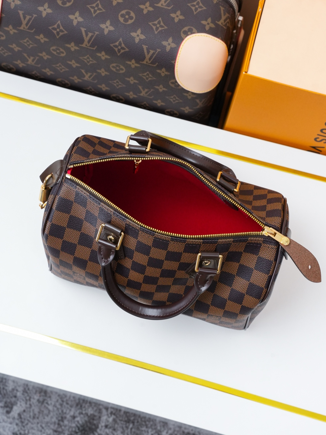 Louis Vuitton Speedy Bandouliere 25 Monogram Canvas Handbag - Image 9