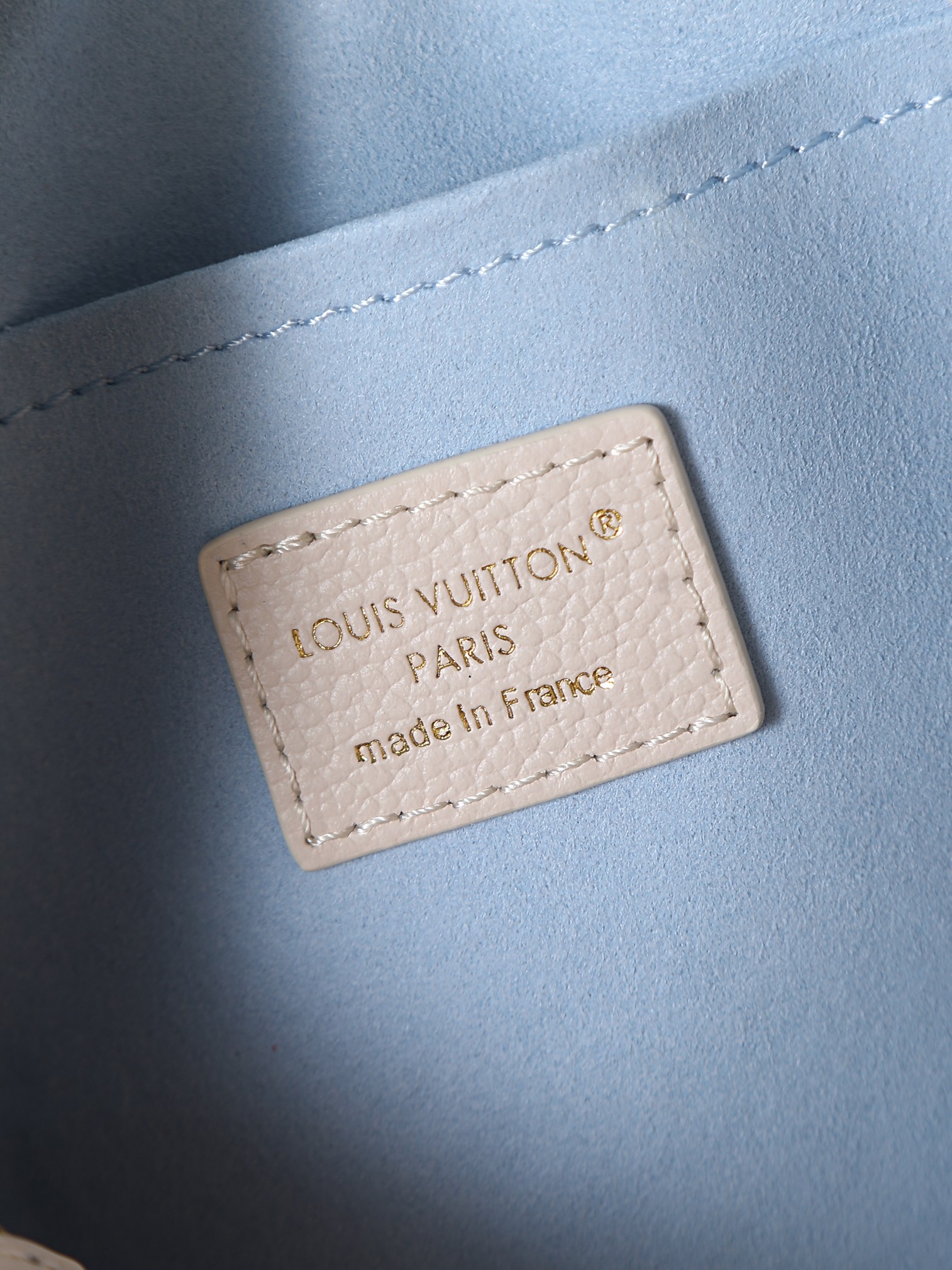 Louis Vuitton Speedy Bandoulière 20 Handbag - Milky White and Blue - Image 9