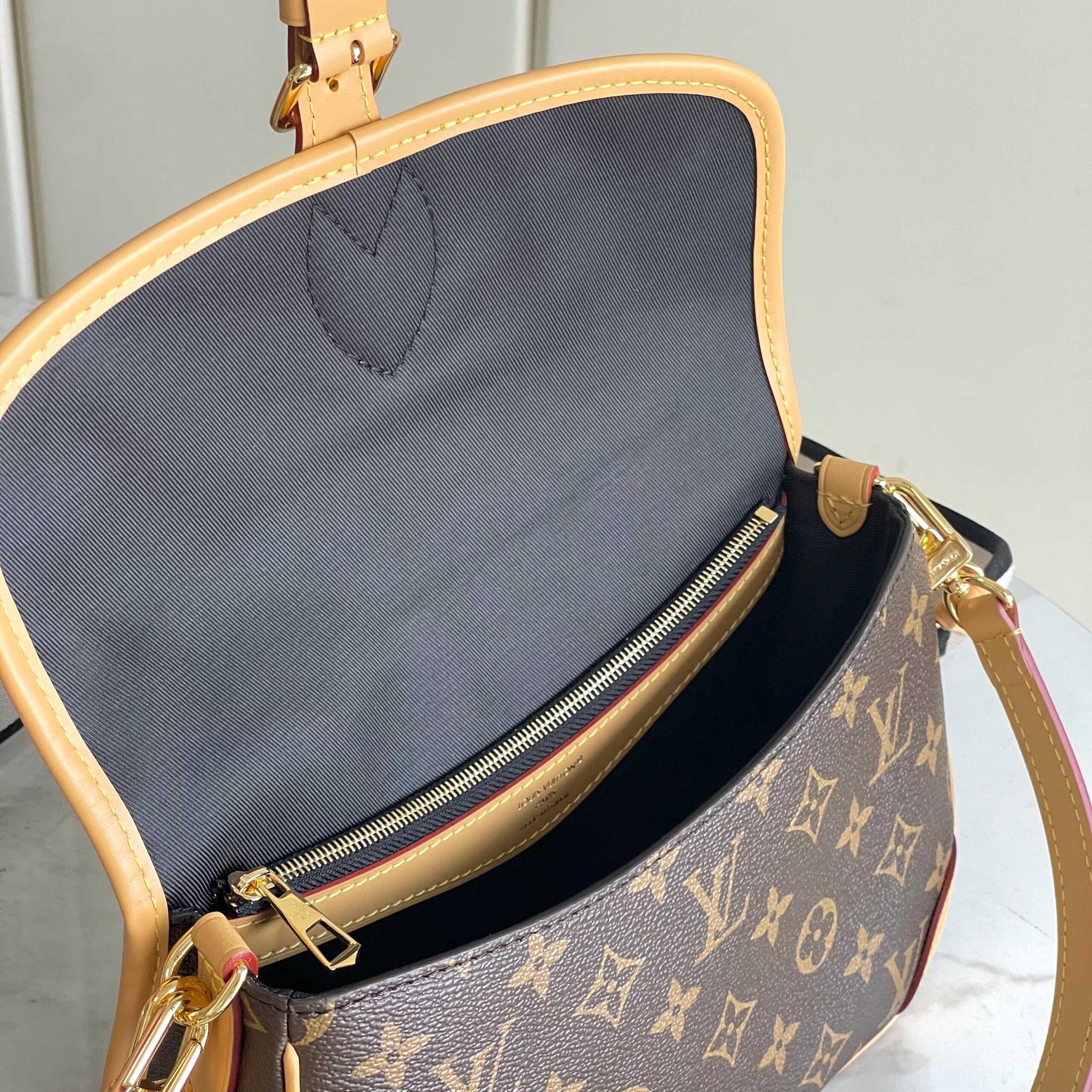 Louis Vuitton Diane Monogram Canvas Shoulder Bag - Image 9