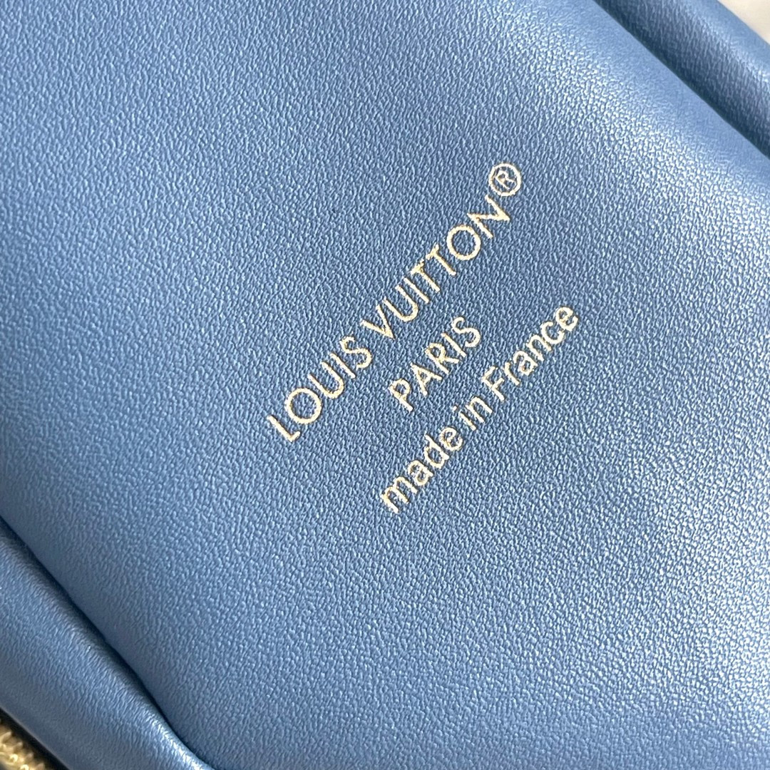 Louis Vuitton Side Trunk Medium Crossbody Bag in Denim Rendez-Vous - Image 9
