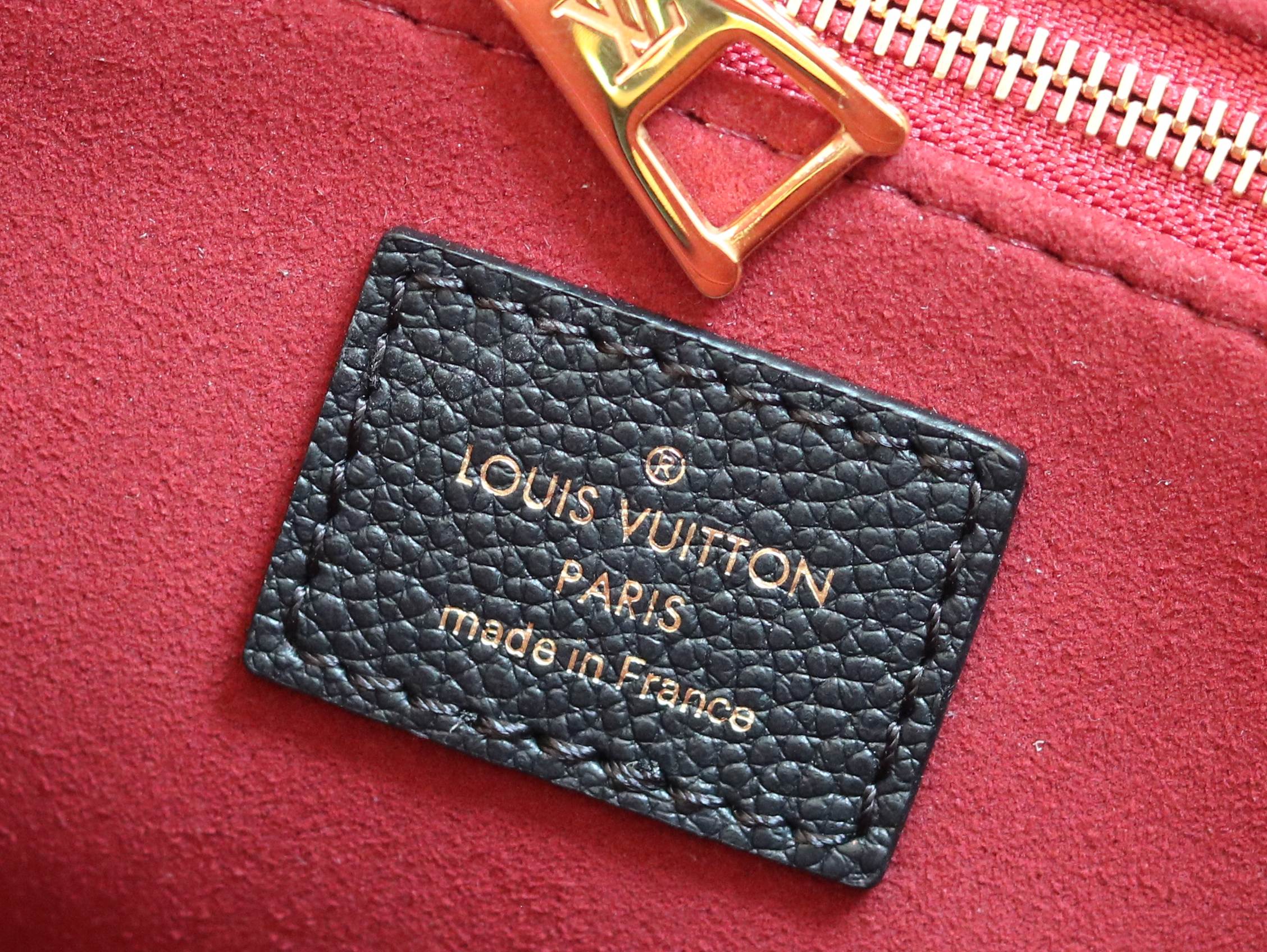Louis Vuitton Onthego Small Tote Bag in Monogram Empreinte Leather - Image 9