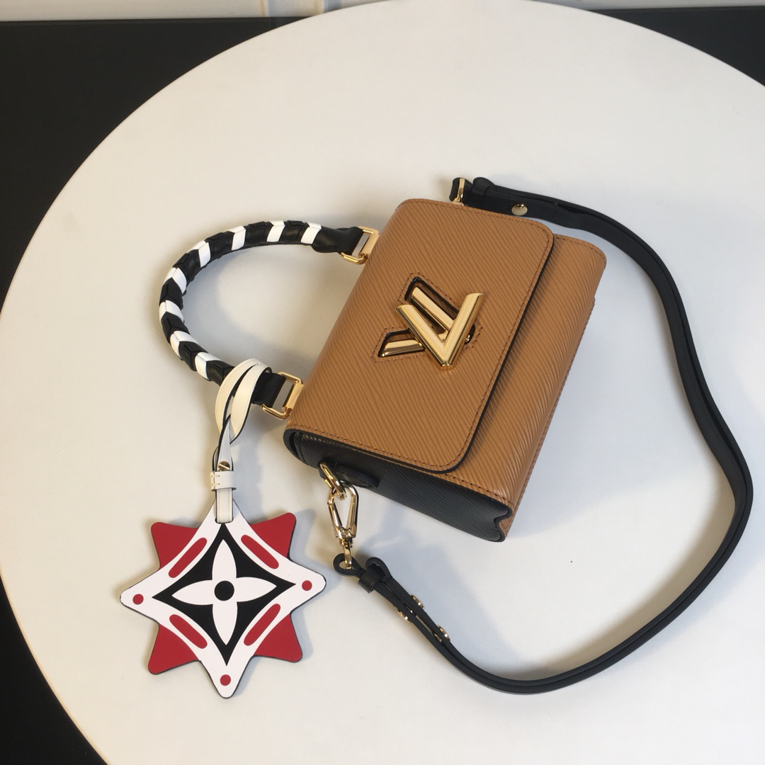 Louis Vuitton Twist Mini Crossbody Bag, LV Crafty Collection, M56849 - Image 9