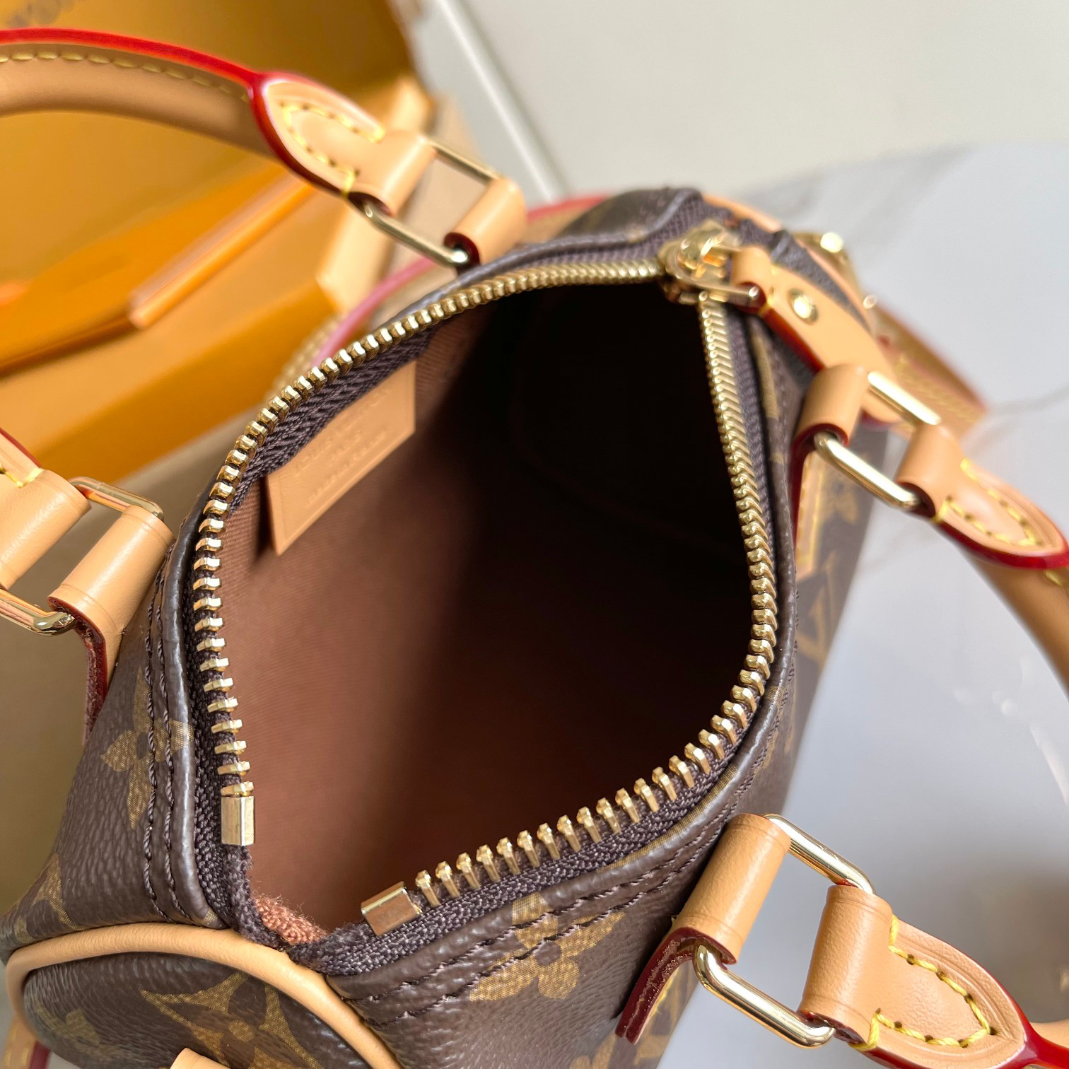 Louis Vuitton Nano Speedy Monogram Canvas Bag M81085 - Image 9
