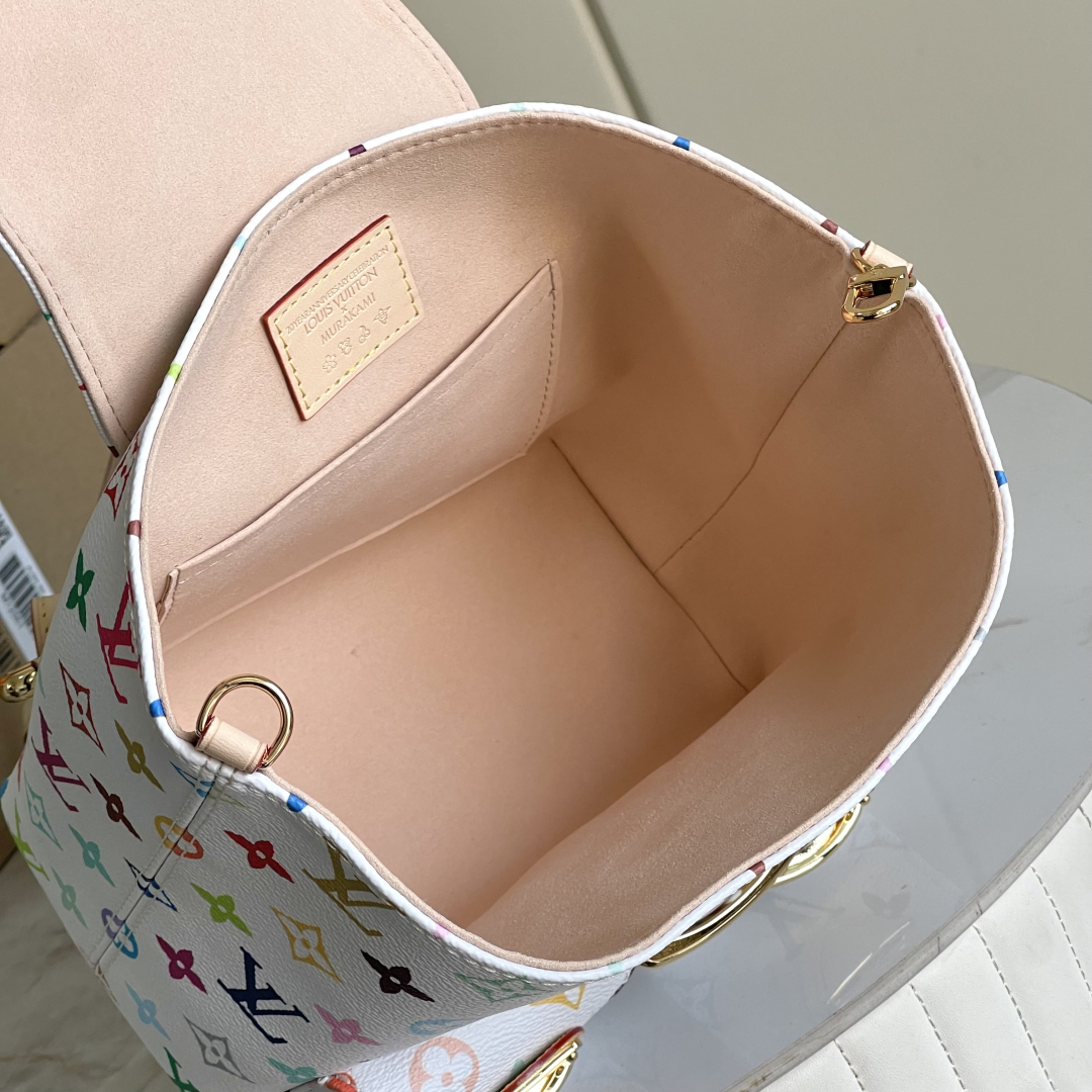 Louis Vuitton x Takashi Murakami Venice Shoulder Bag in Monogram Canvas - Image 9