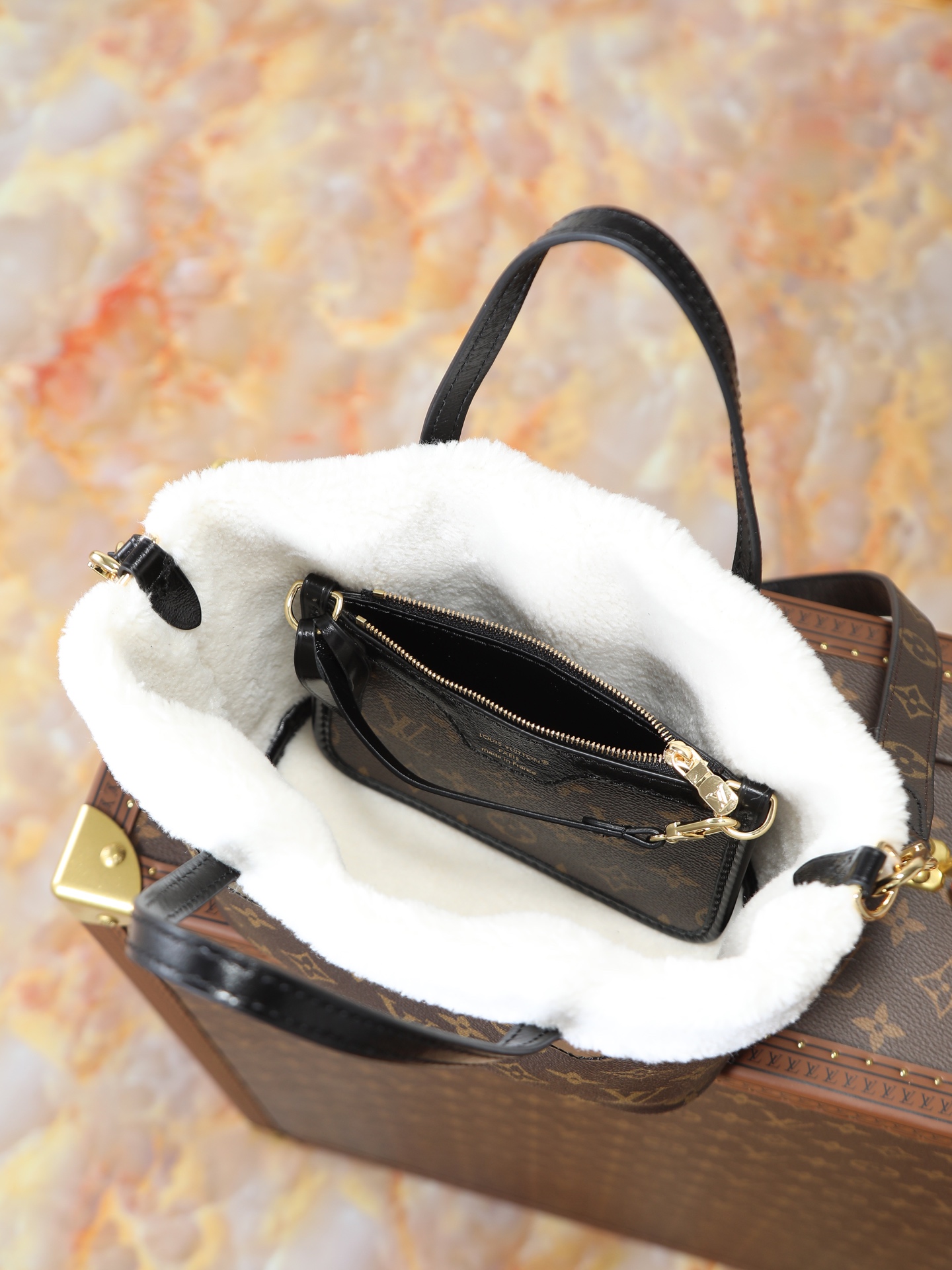 Louis Vuitton Neverfull Bandouliere Inside Out BB Handbag M26315 - Image 9