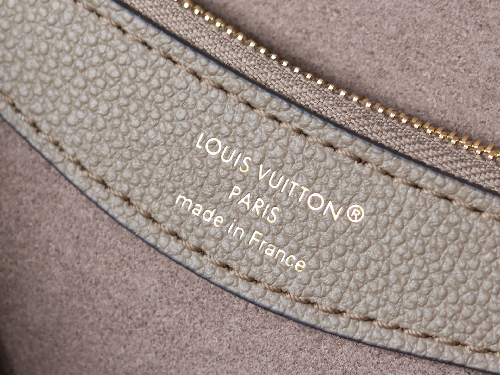 Diane Monogram Empreinte Leather Crossbody Bag - Olive Green - Image 9