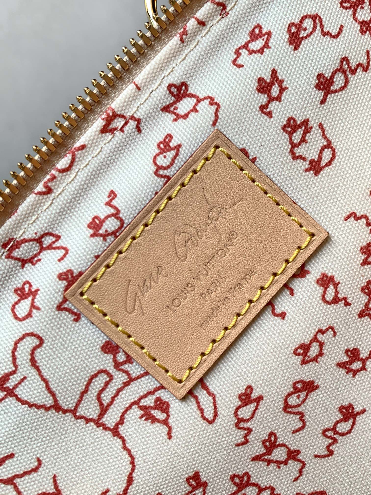 Louis Vuitton Alma BB Meowgram Canvas Handbag - Image 9