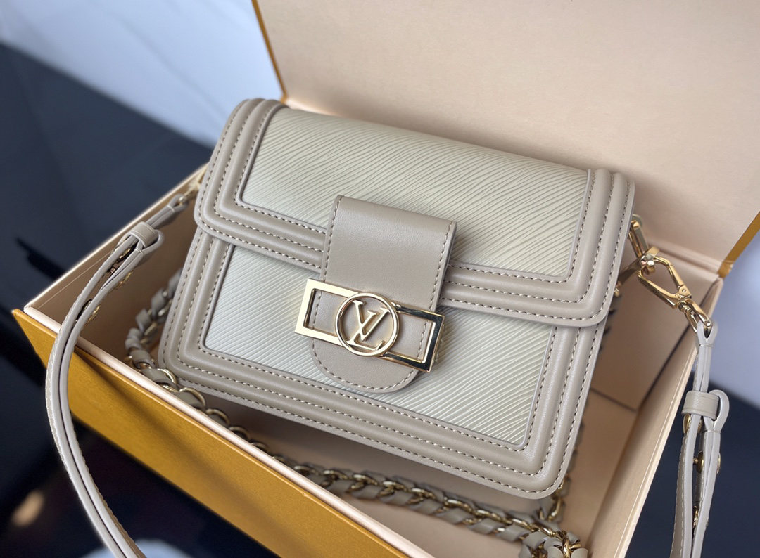 Louis Vuitton Dauphine Mini Crossbody Bag - Image 9