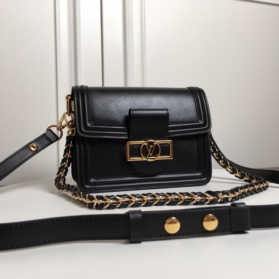 Louis Vuitton Mini Dauphine Crossbody Bag - Image 9